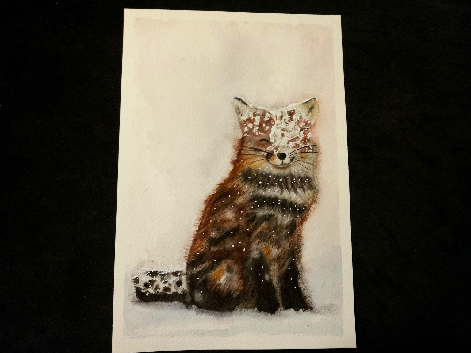 Snowy Red Fox - image 1 - student project