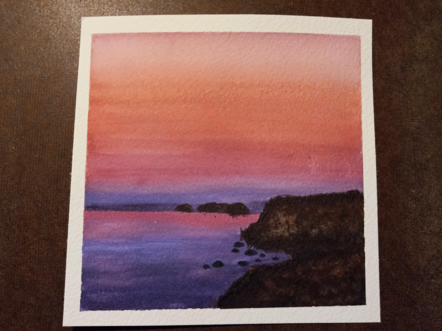 Watercolor Pastel Skies - image 2 - student project