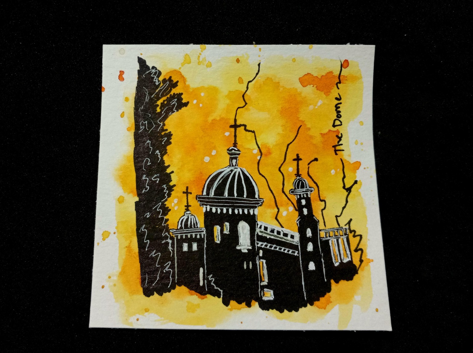 Urban Sketching - image 8 - student project