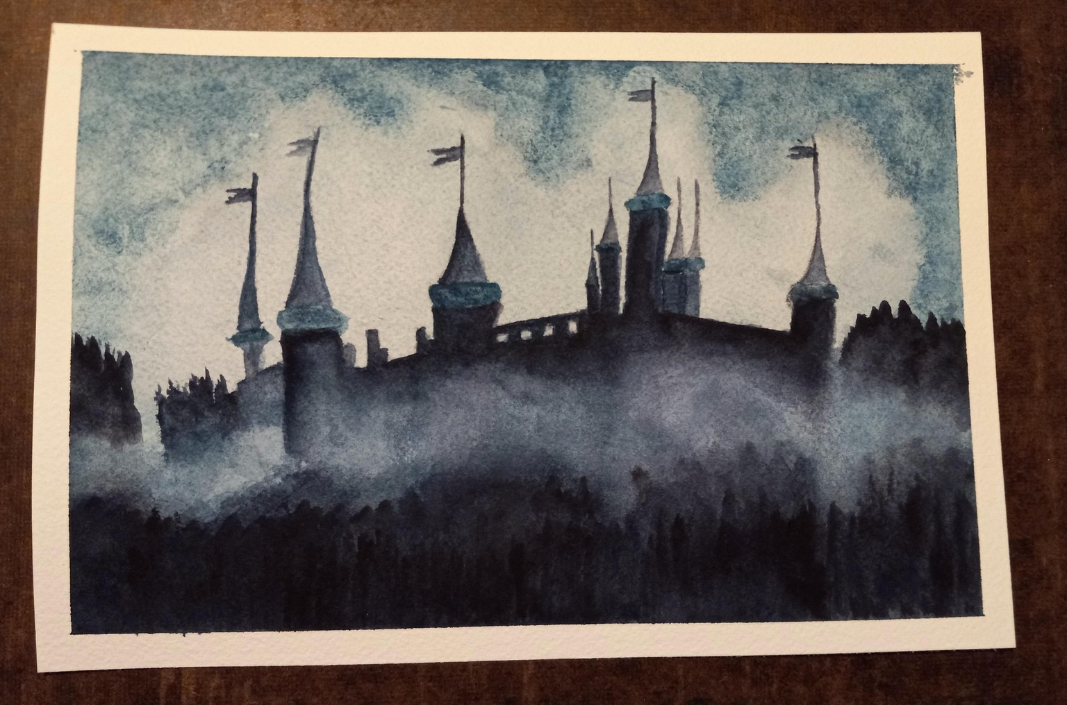 Meditate with Watercolors 14 days - image 4 - student project