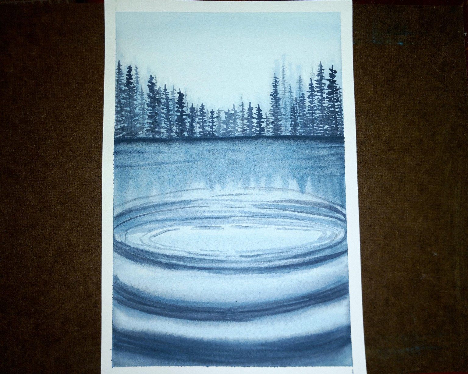 Meditate with Watercolors 14 days - image 11 - student project