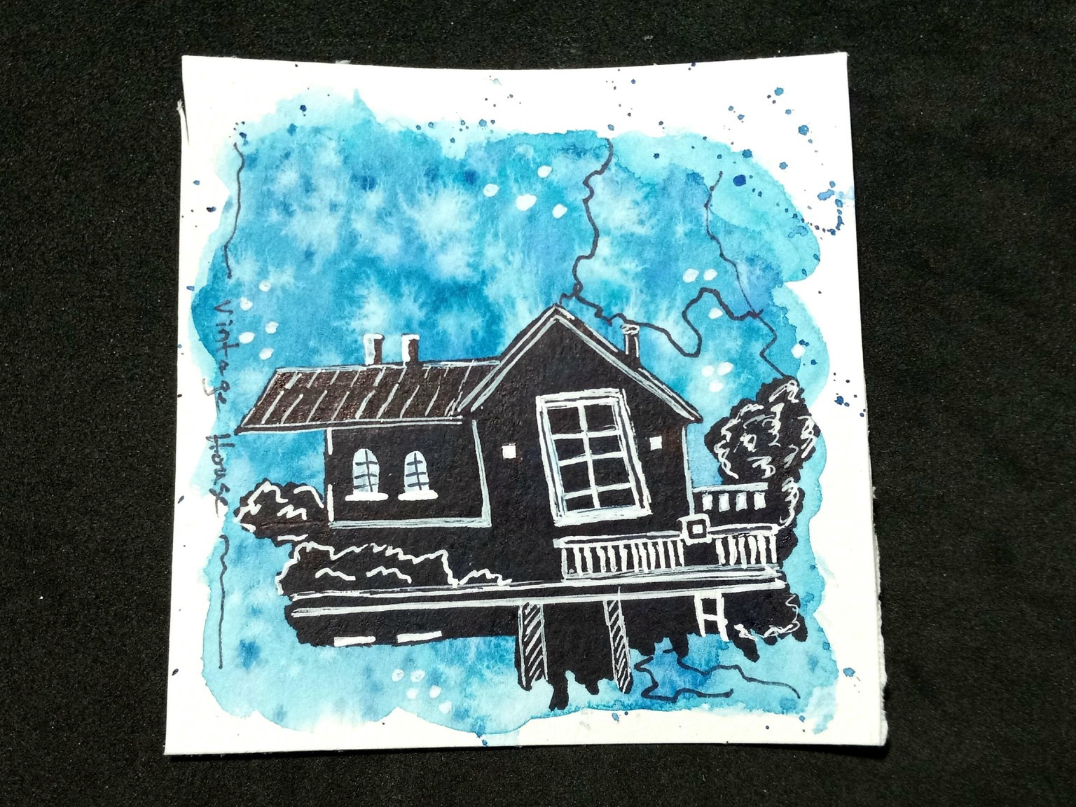 Urban Sketching - image 4 - student project