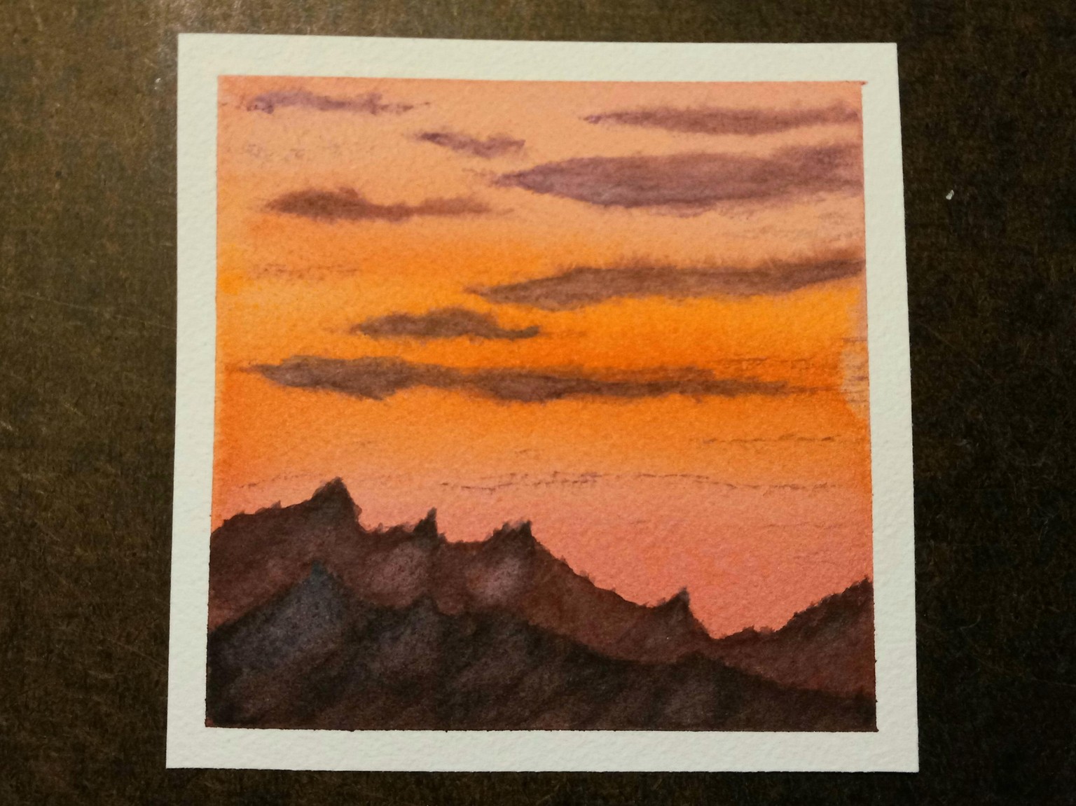 Watercolor Pastel Skies - image 6 - student project