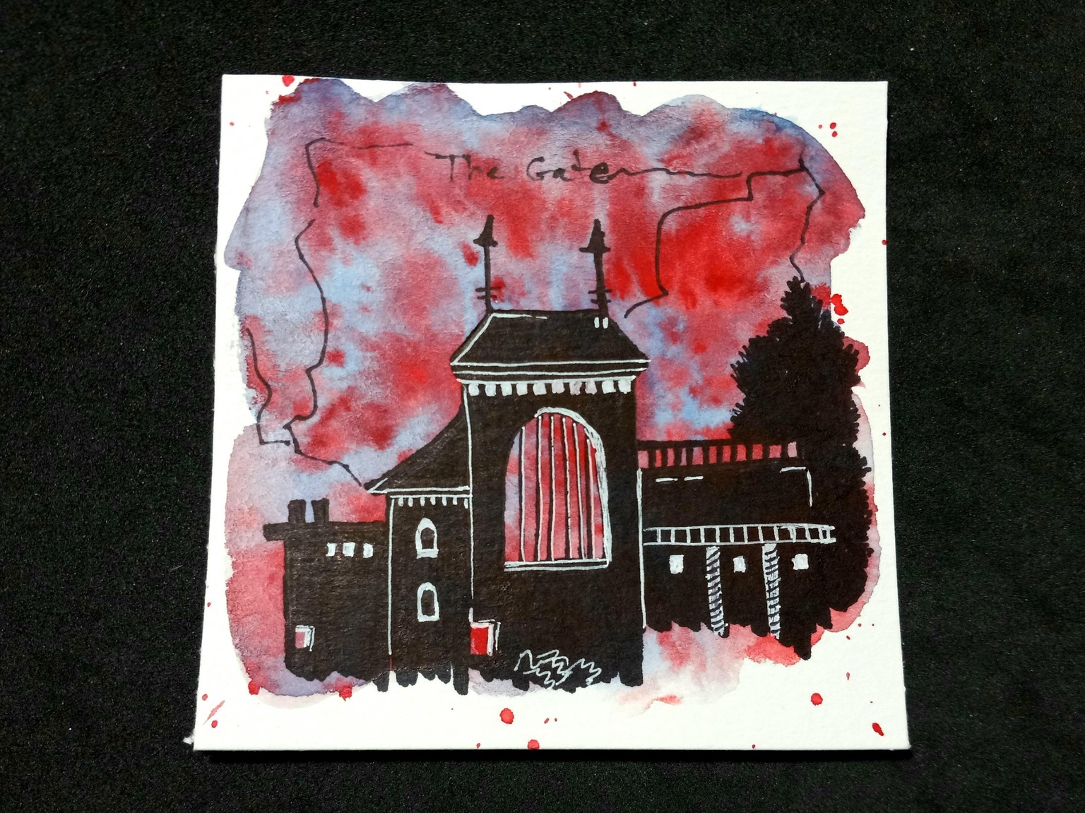 Urban Sketching - image 6 - student project