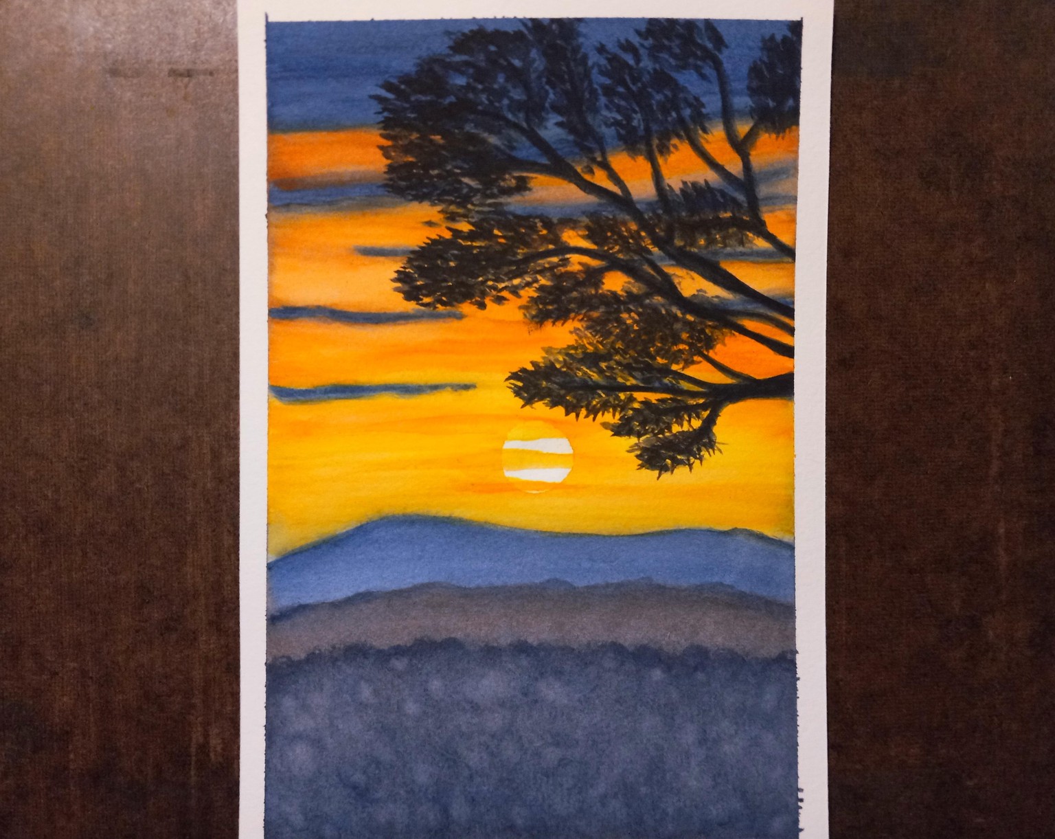 Meditate with Watercolors 14 days - image 10 - student project