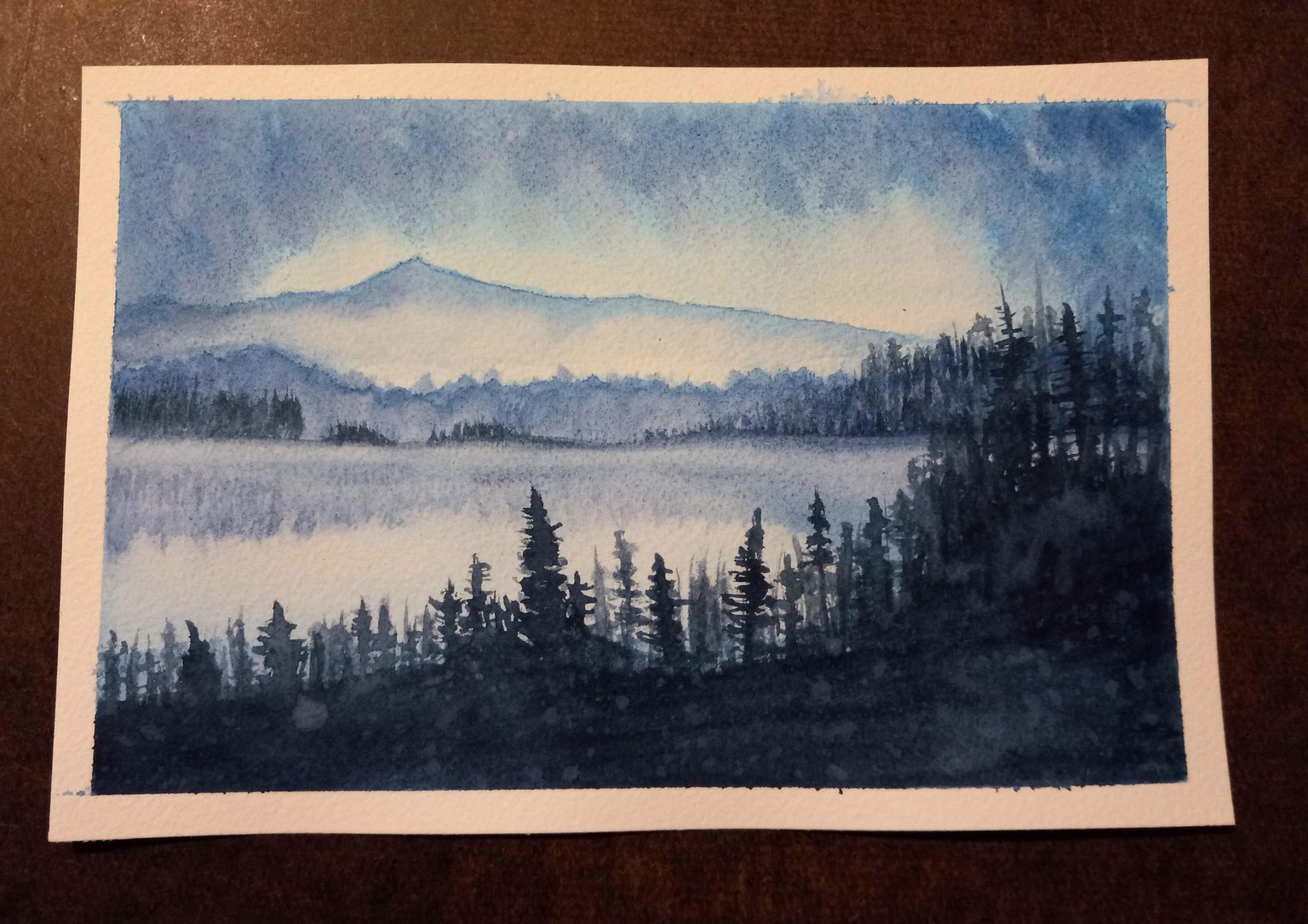 Meditate with Watercolors 14 days - image 9 - student project