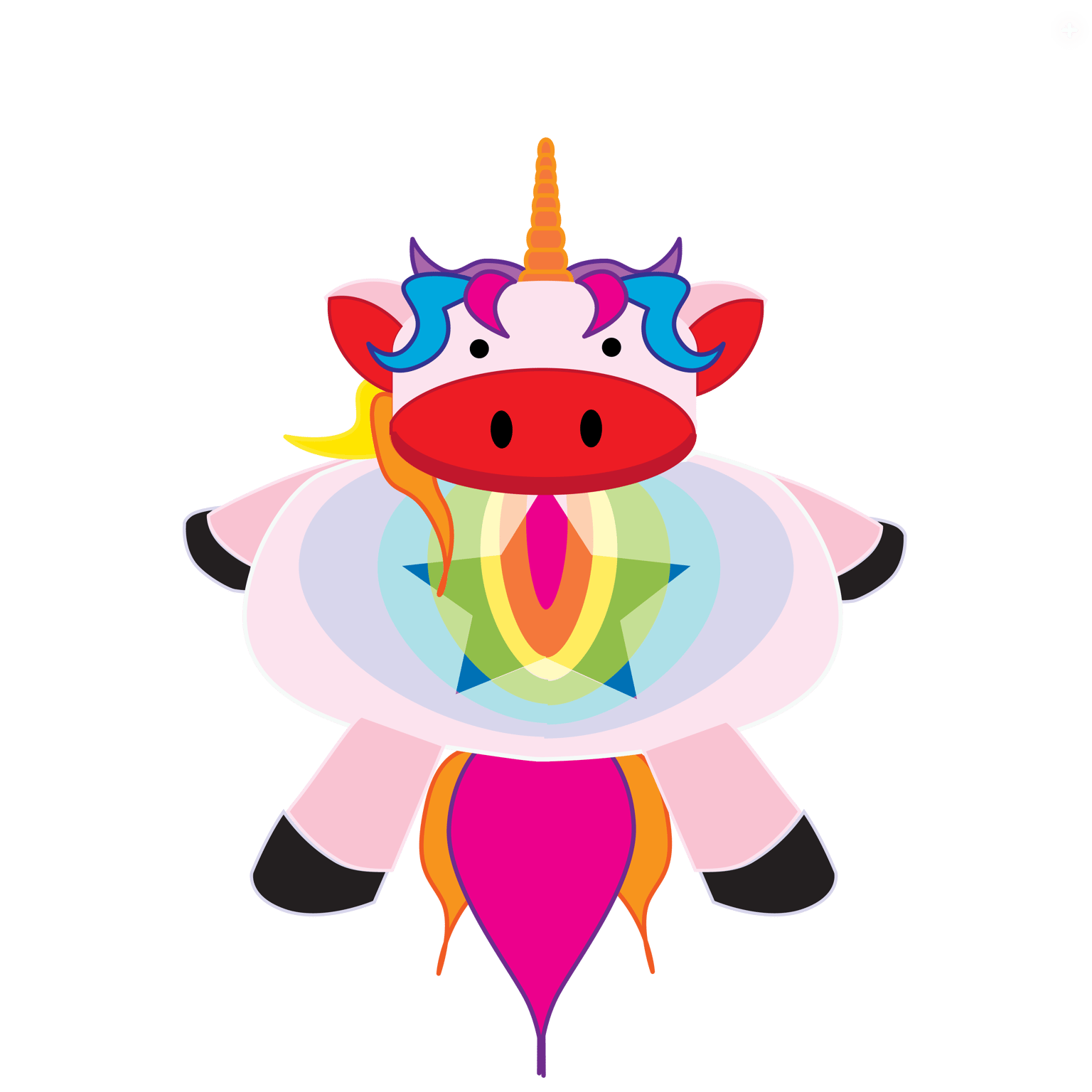 Unicorn Spaceship - image 2 - student project