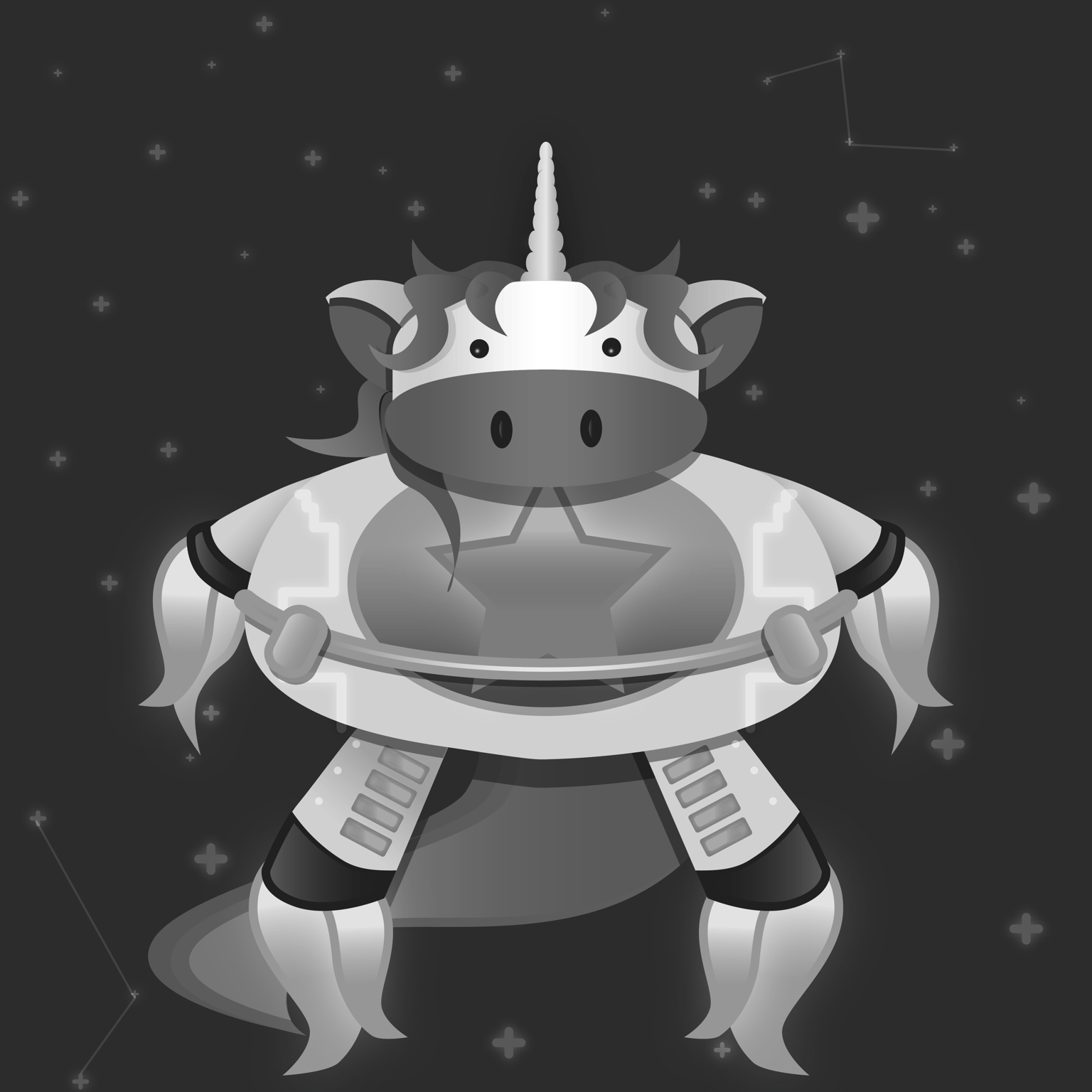 Unicorn Spaceship - image 3 - student project