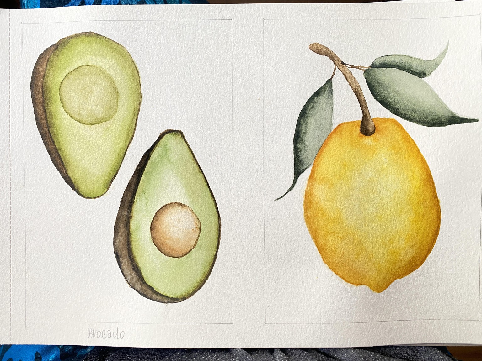 Intermediate Watercolor Techniques - image 2 - student project