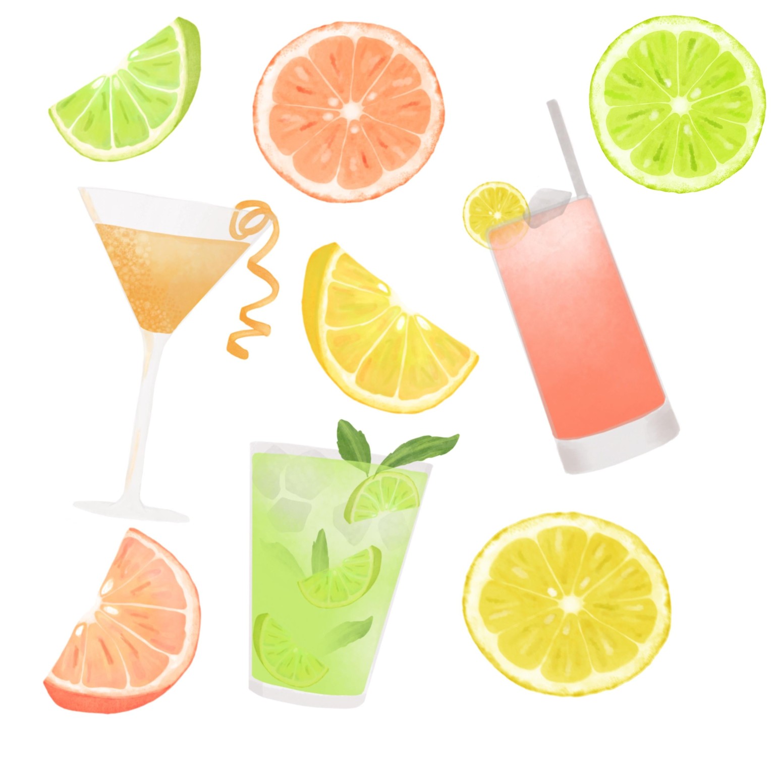 Citrus Fruit and Cocktails - image 1 - student project