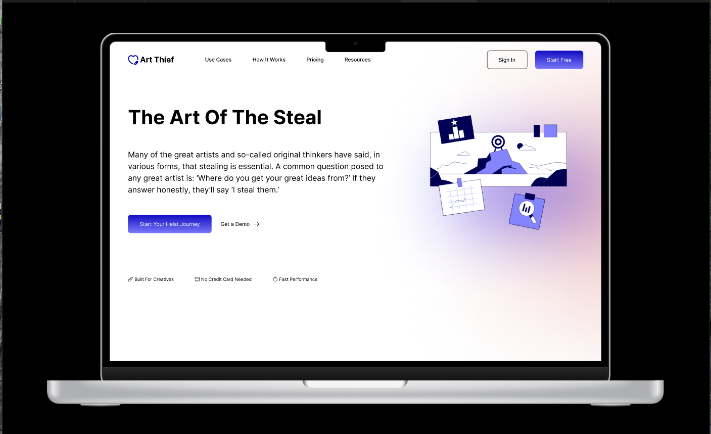 Art Thief - image 1 - student project