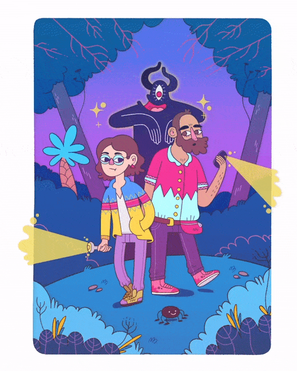 Parallax Illustration - image 1 - student project