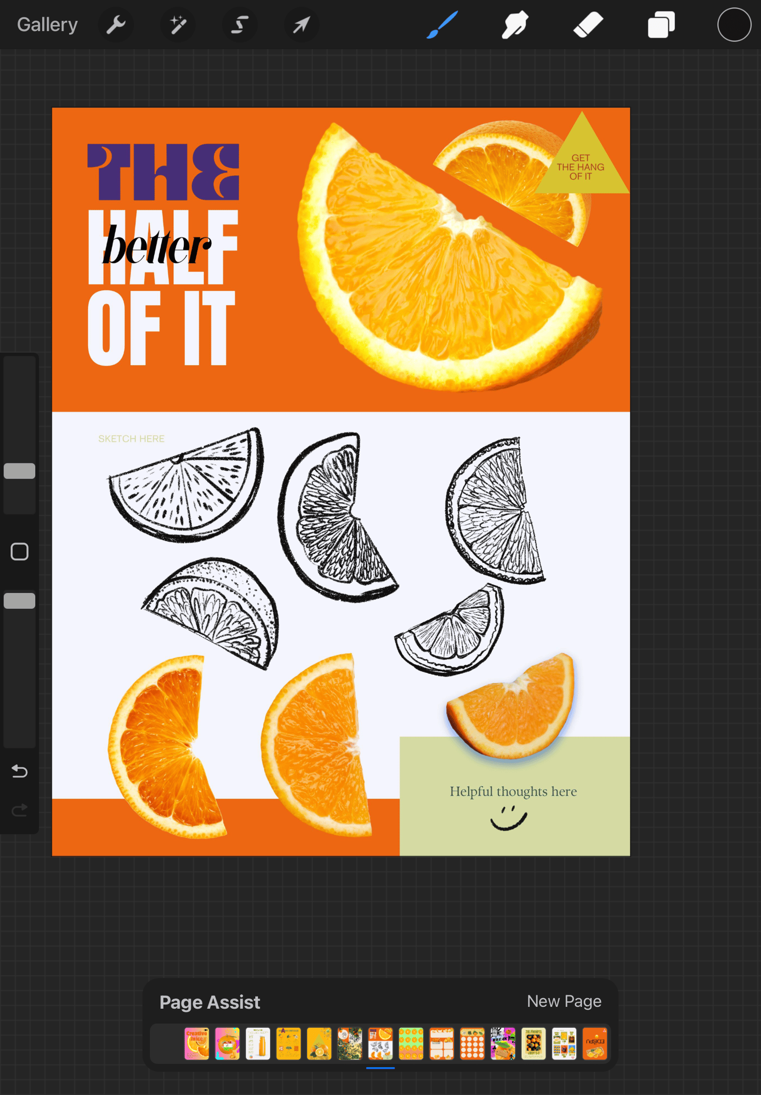 Getting the hang of oranges - image 5 - student project