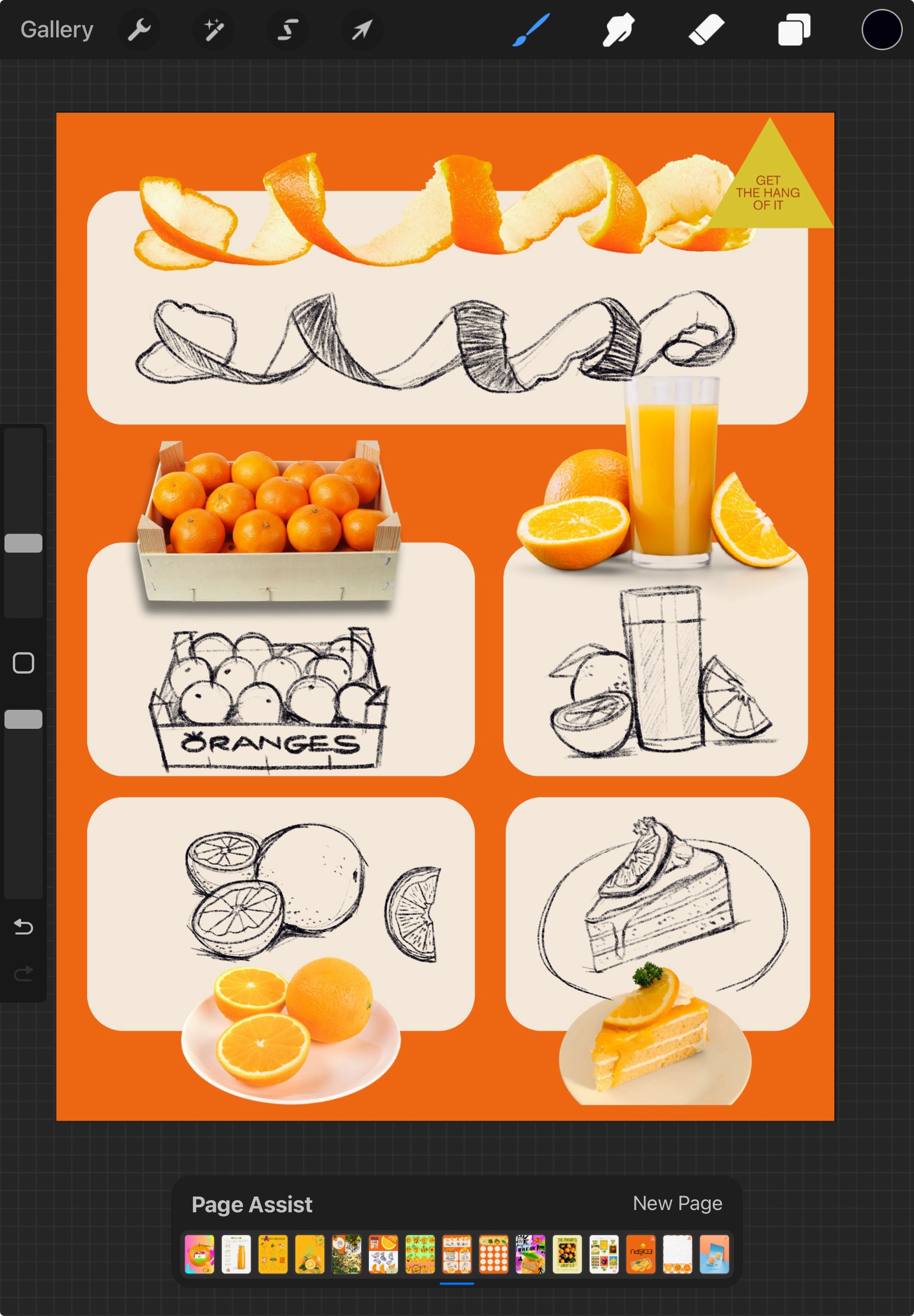 Getting the hang of oranges - image 1 - student project