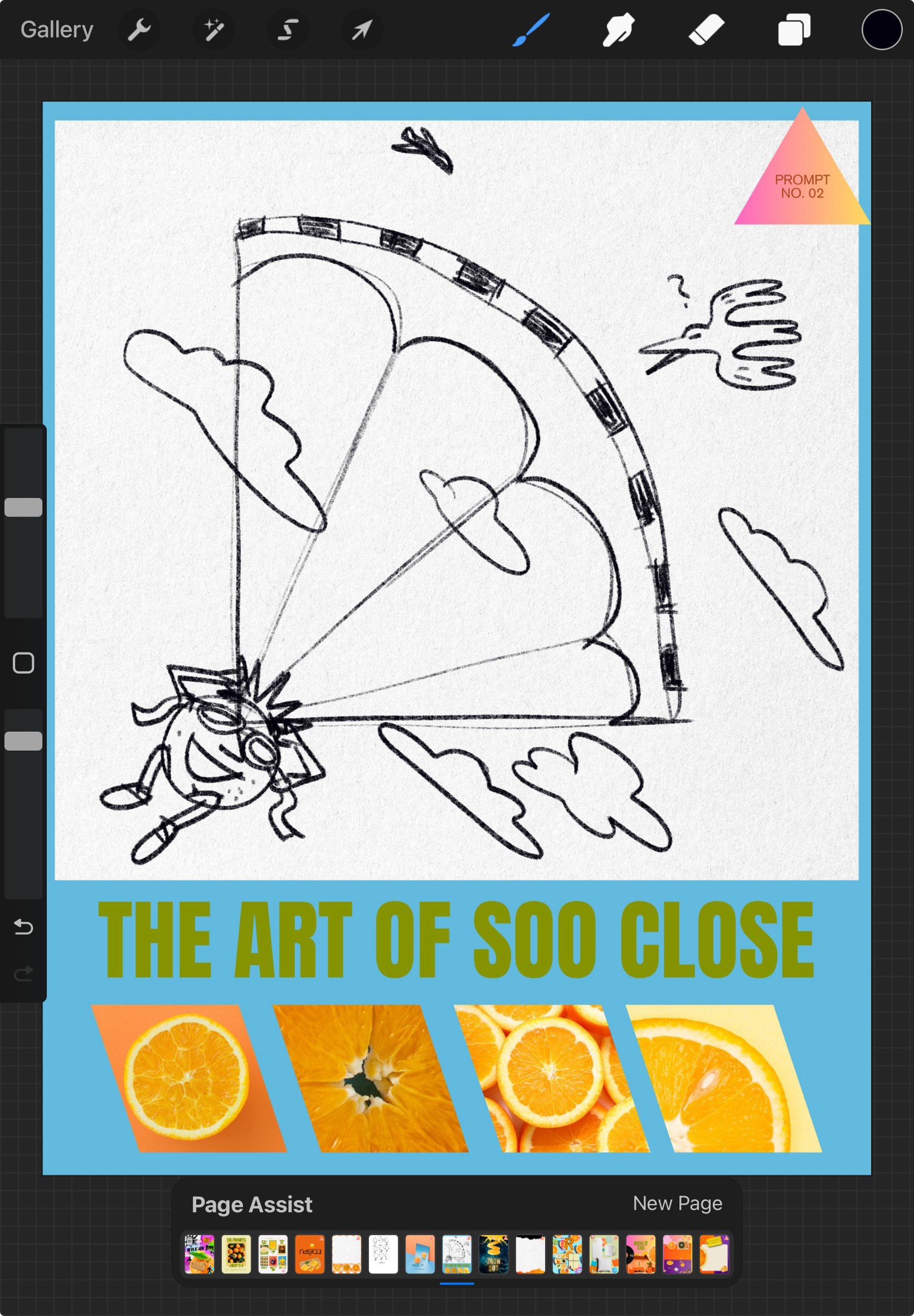 Getting the hang of oranges - image 2 - student project