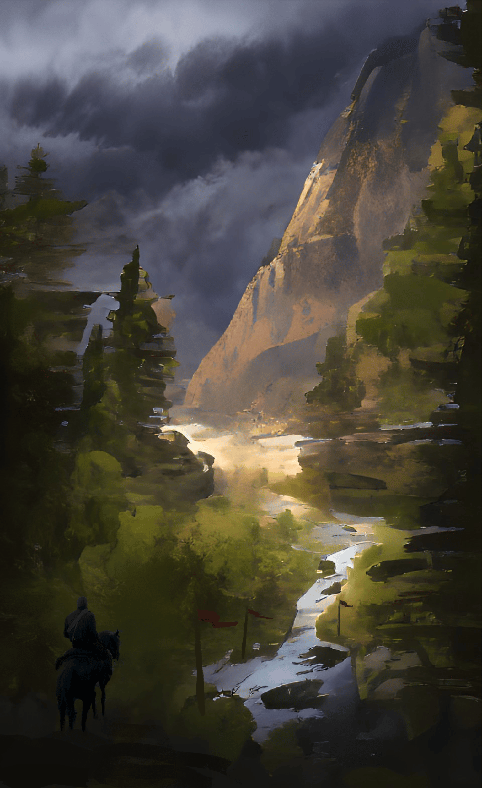 Mountain River - image 1 - student project
