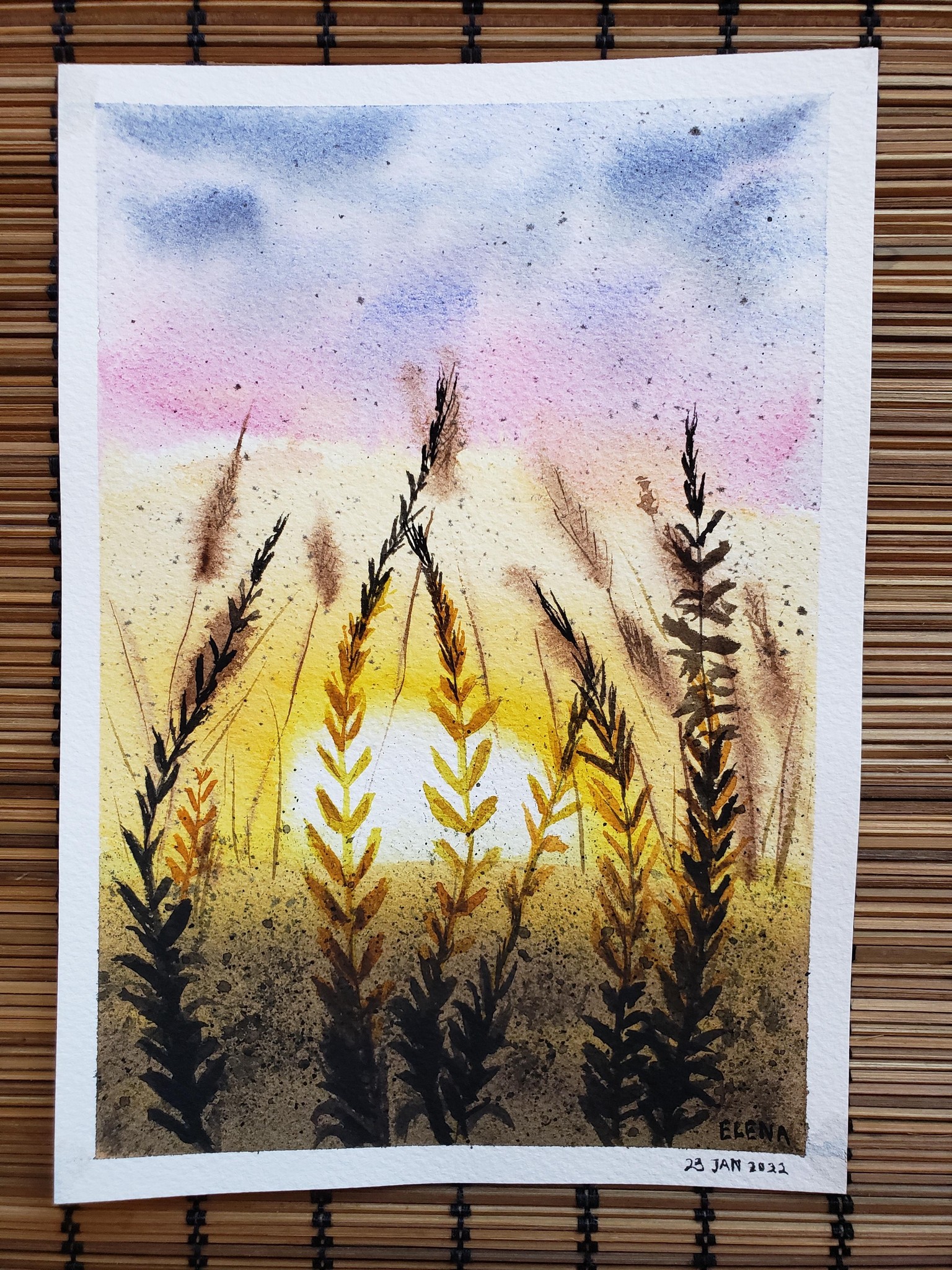 Sunrise and sunset - image 1 - student project