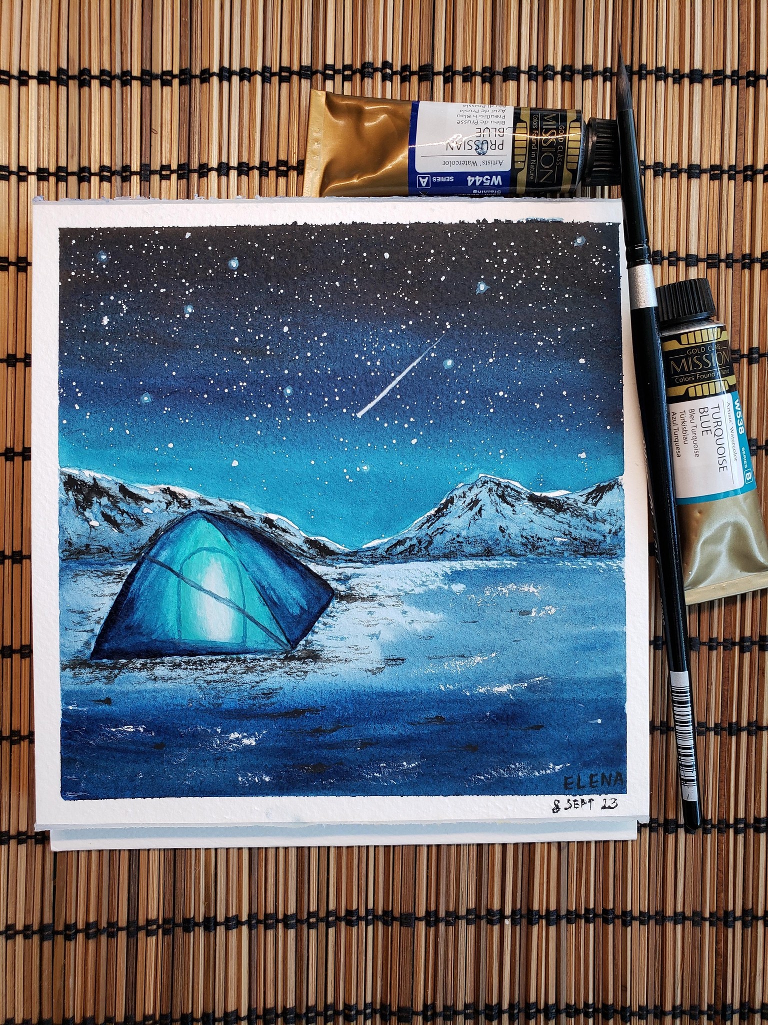 Winter landscape - image 2 - student project