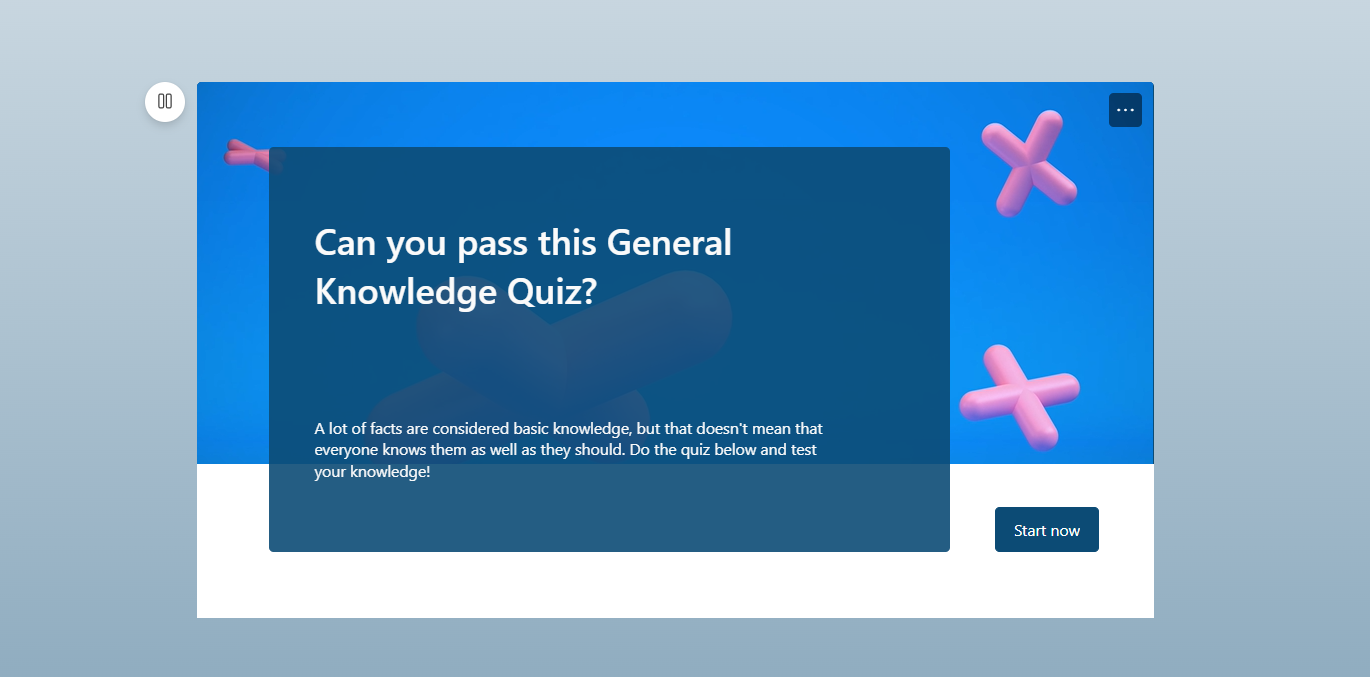 General Knowledge Quiz - image 1 - student project