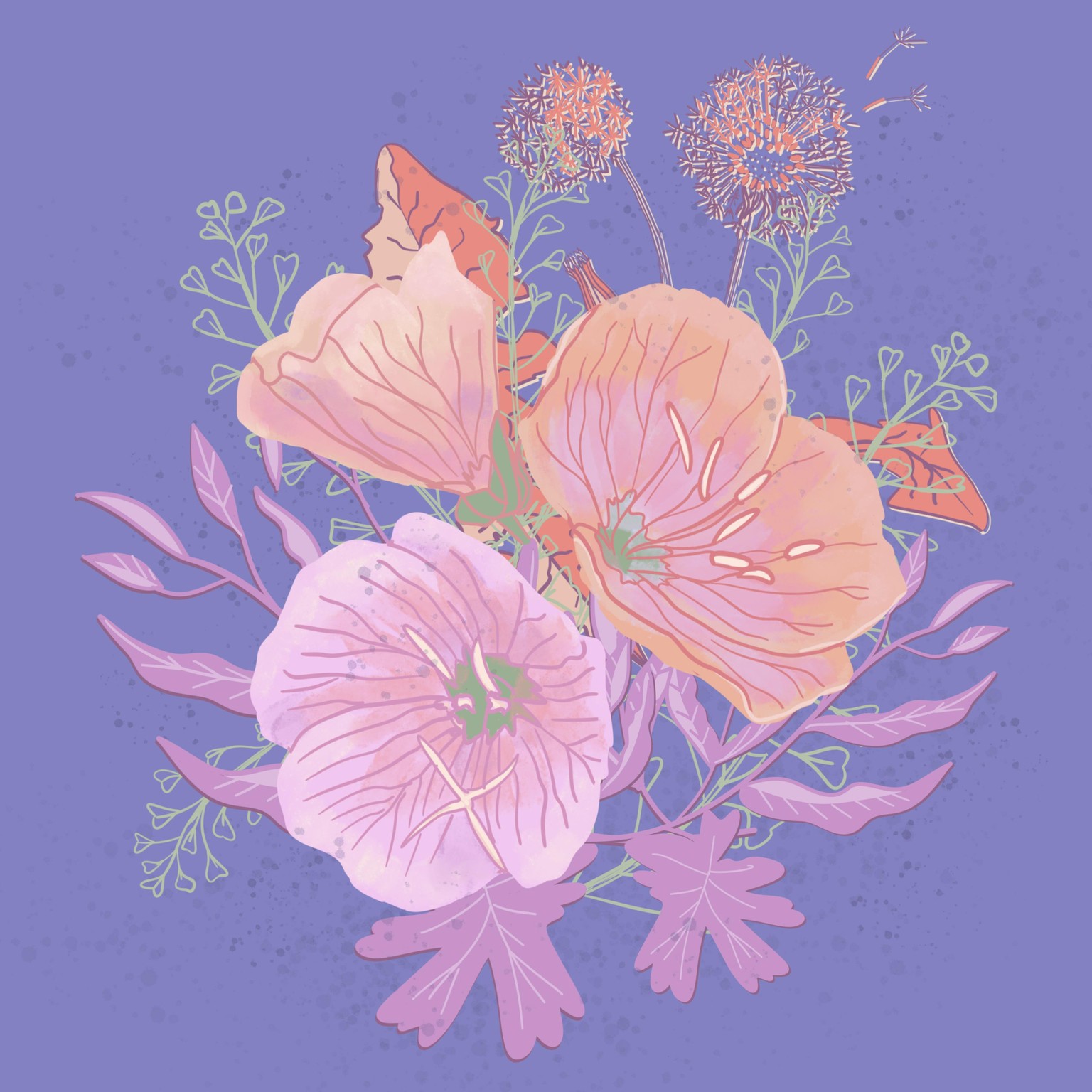 Dreamy Wildflowers - image 1 - student project