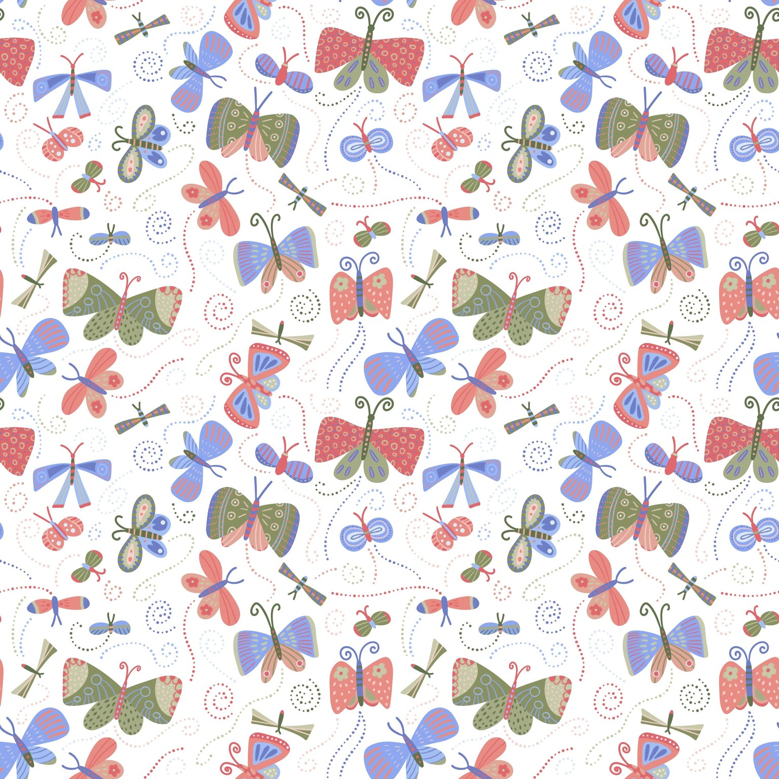 Butterfly Swirlies - image 1 - student project