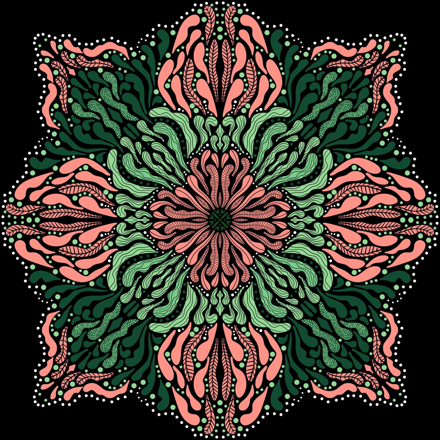 Freeform Doodle Symmetry - image 1 - student project