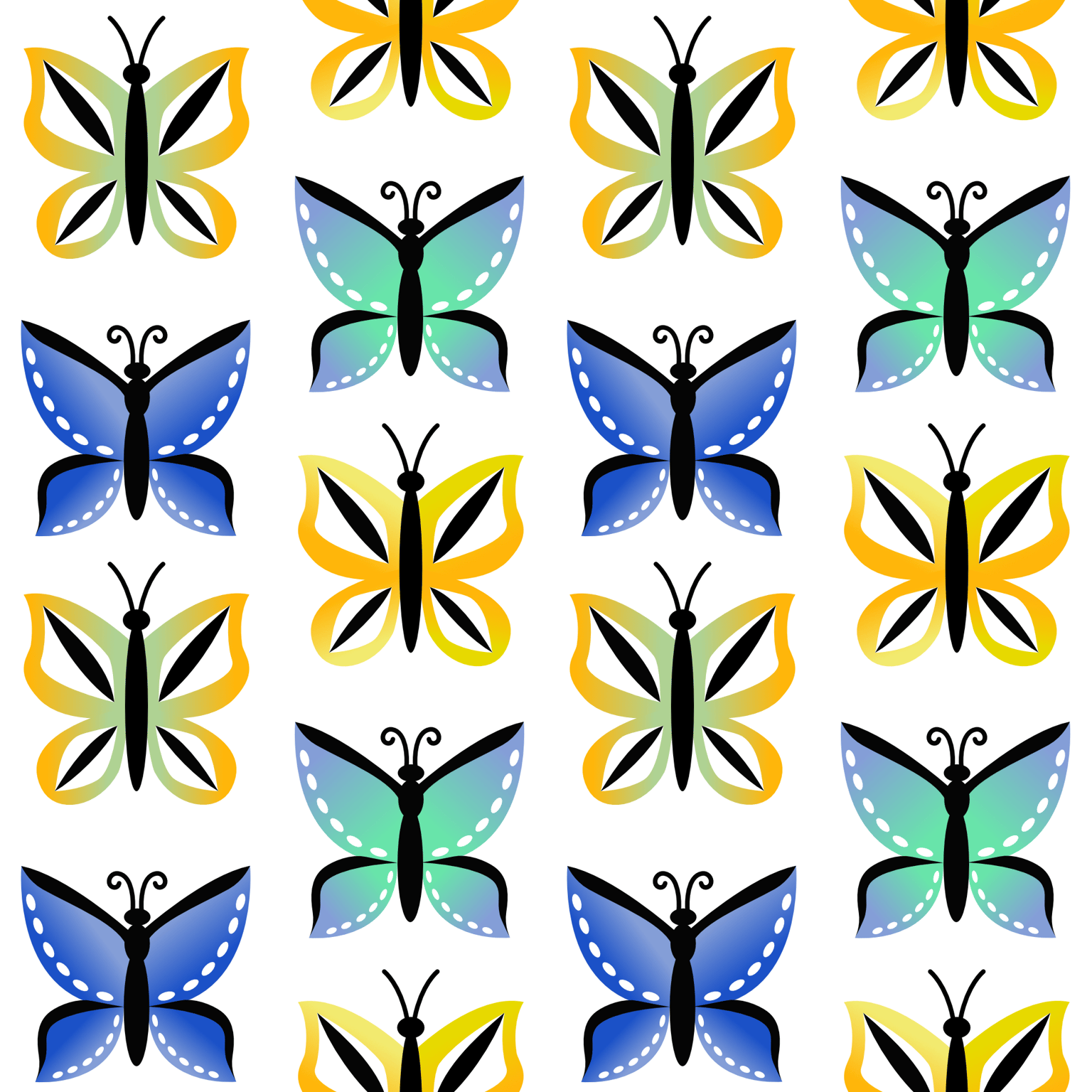 Butterflies & Flowers - image 3 - student project