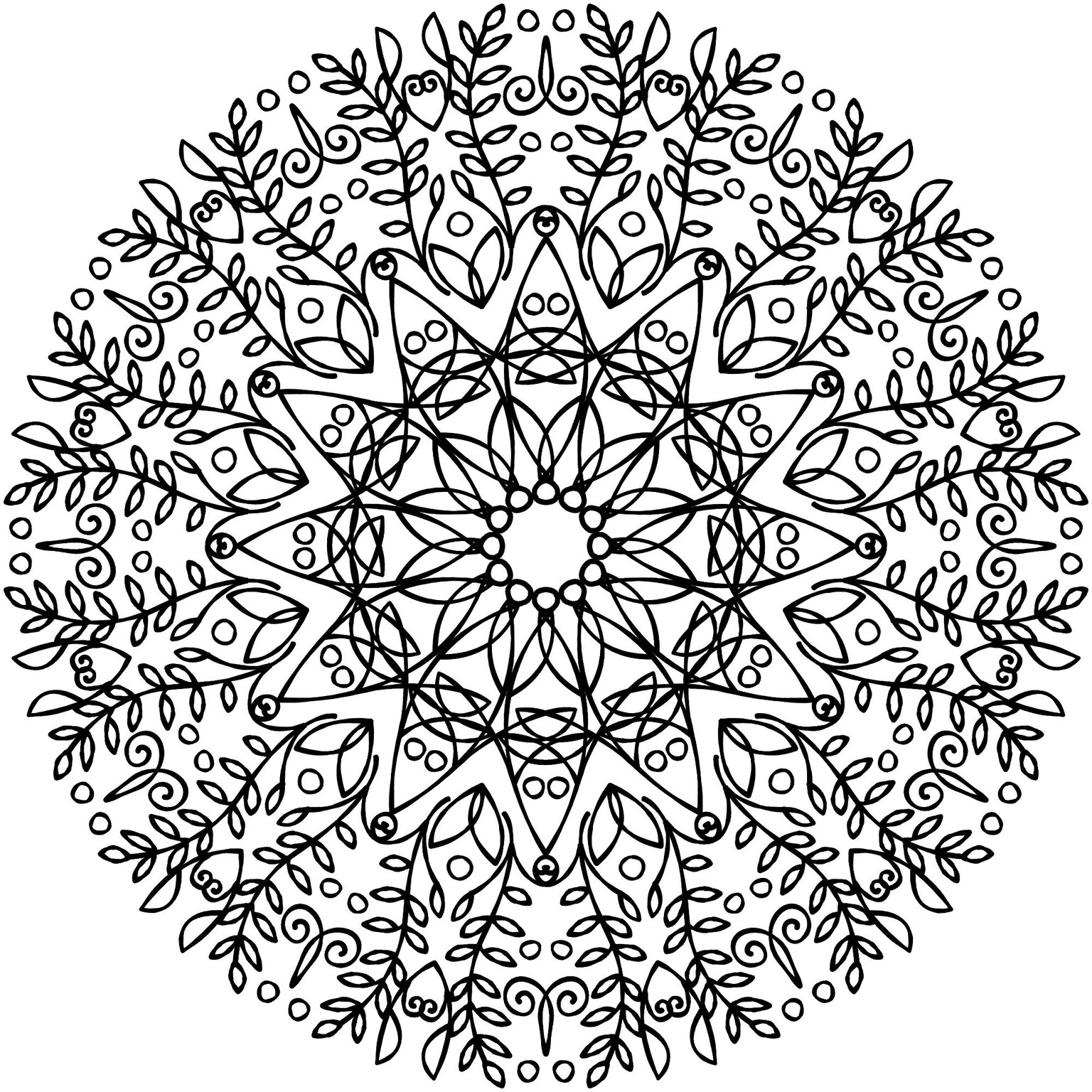 Affinity Designer Mandalas - image 3 - student project