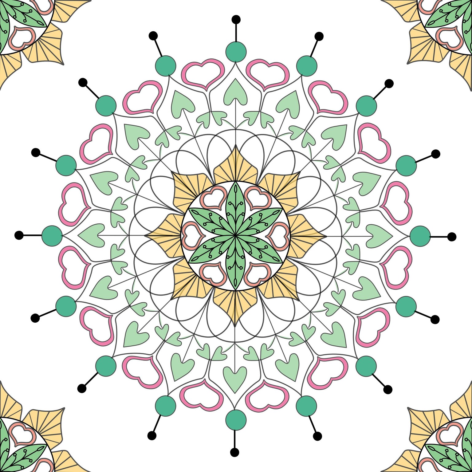 My Mandalas - image 1 - student project