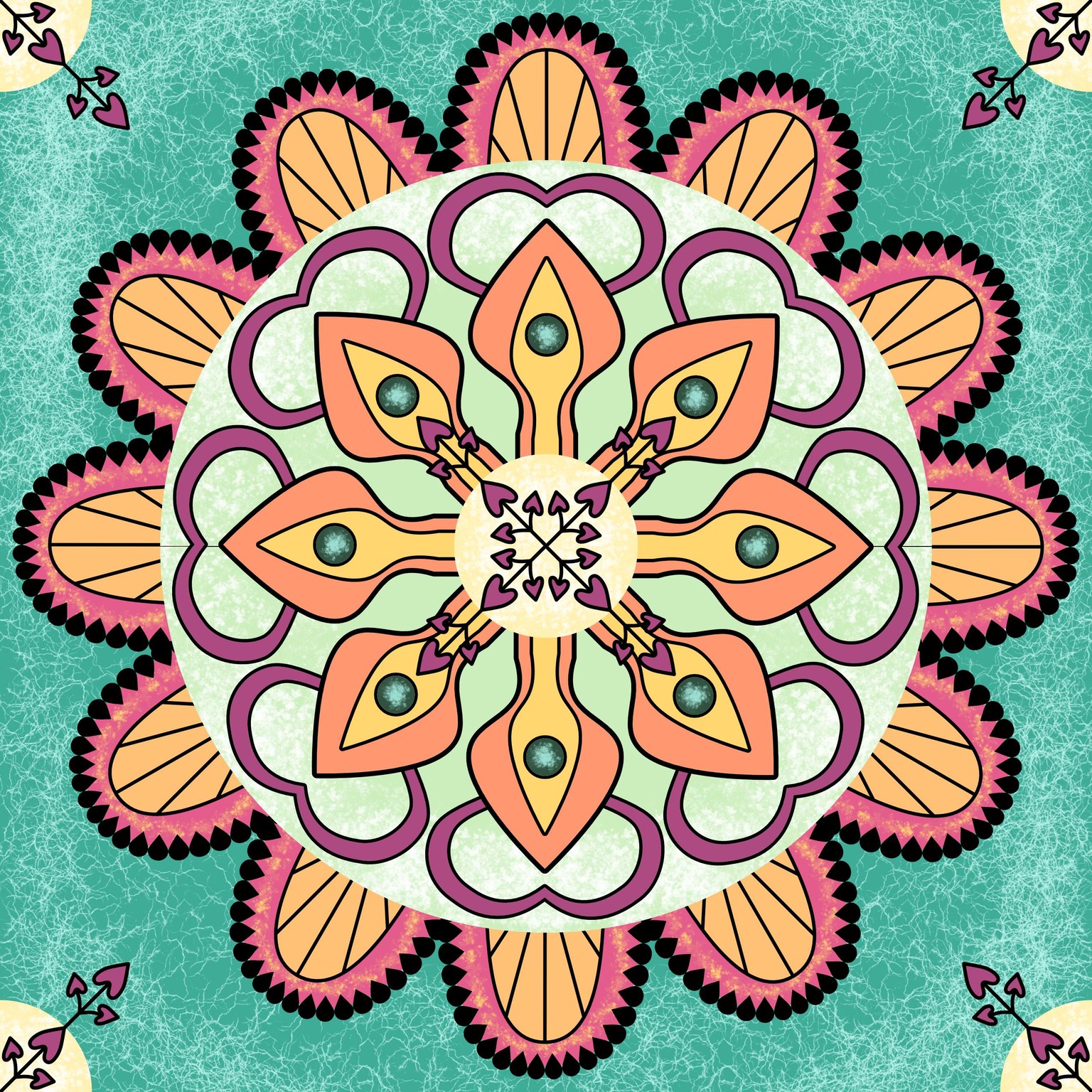 My Mandalas - image 3 - student project