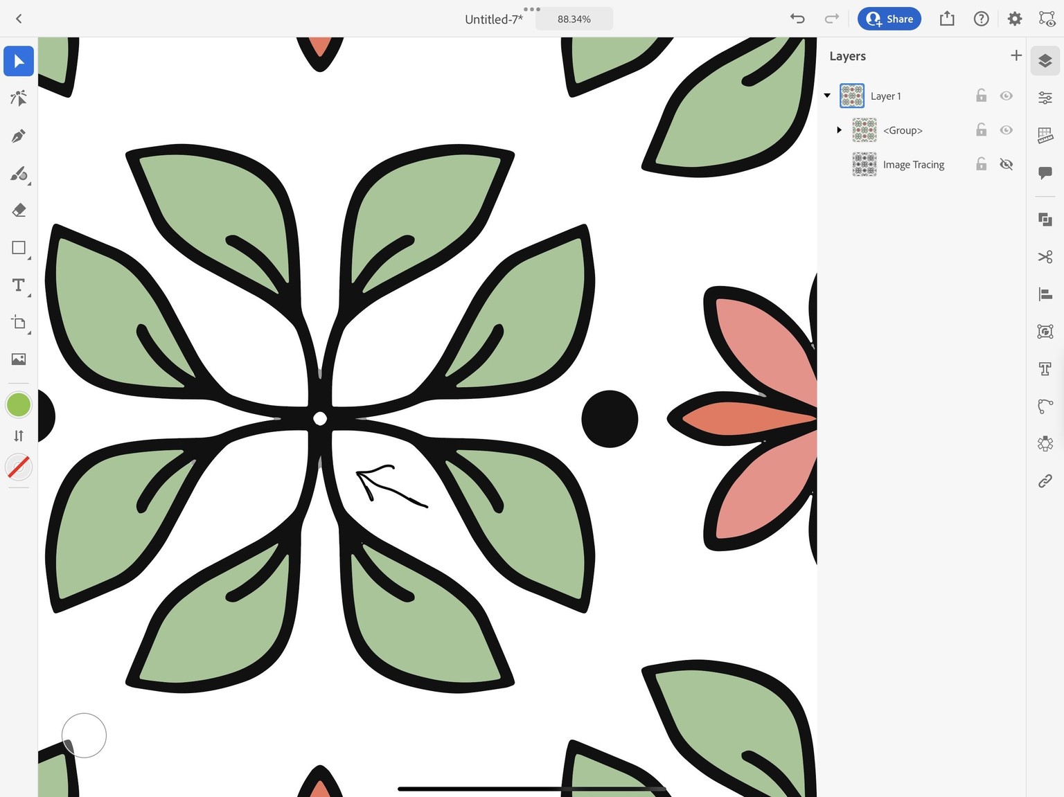 Using Image Trace - image 3 - student project