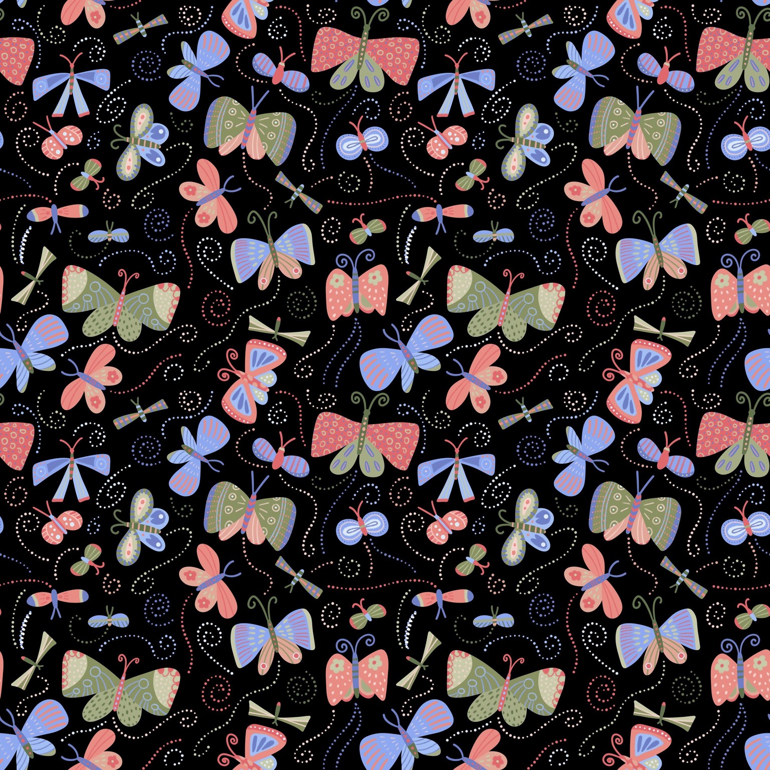 Butterfly Swirlies - image 4 - student project