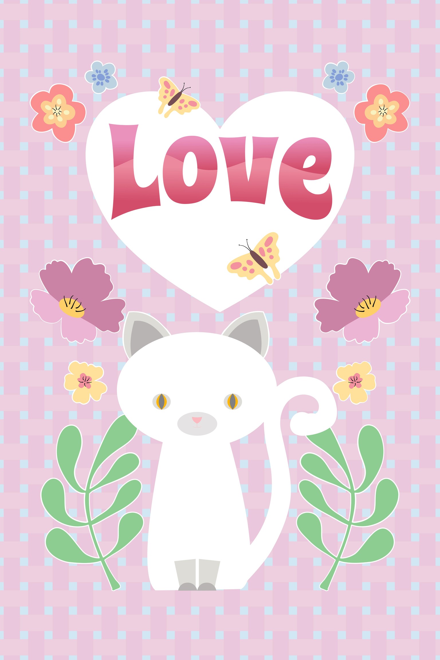 Valentine Tea Towel - image 2 - student project