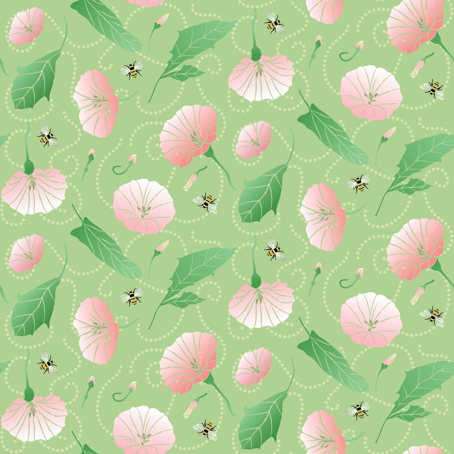 Floral Pattern & Card - image 1 - student project