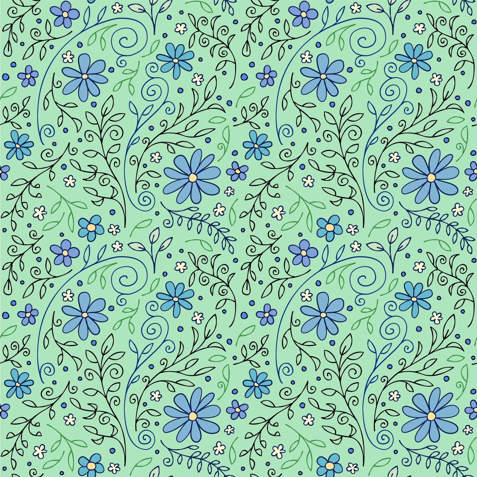Affinity Line Art Repeat - image 1 - student project