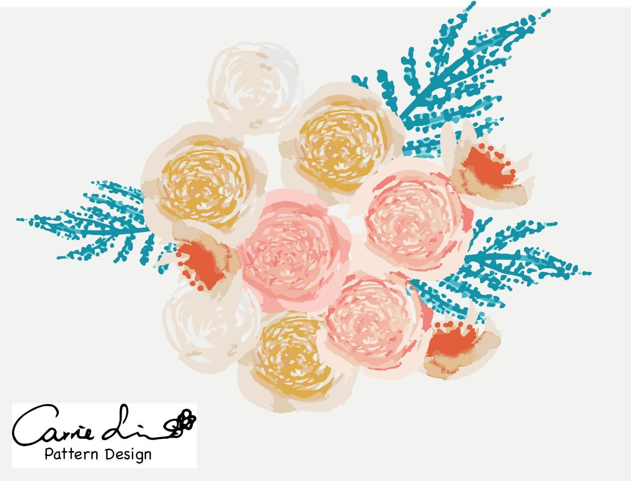 Rose bouquet - image 2 - student project