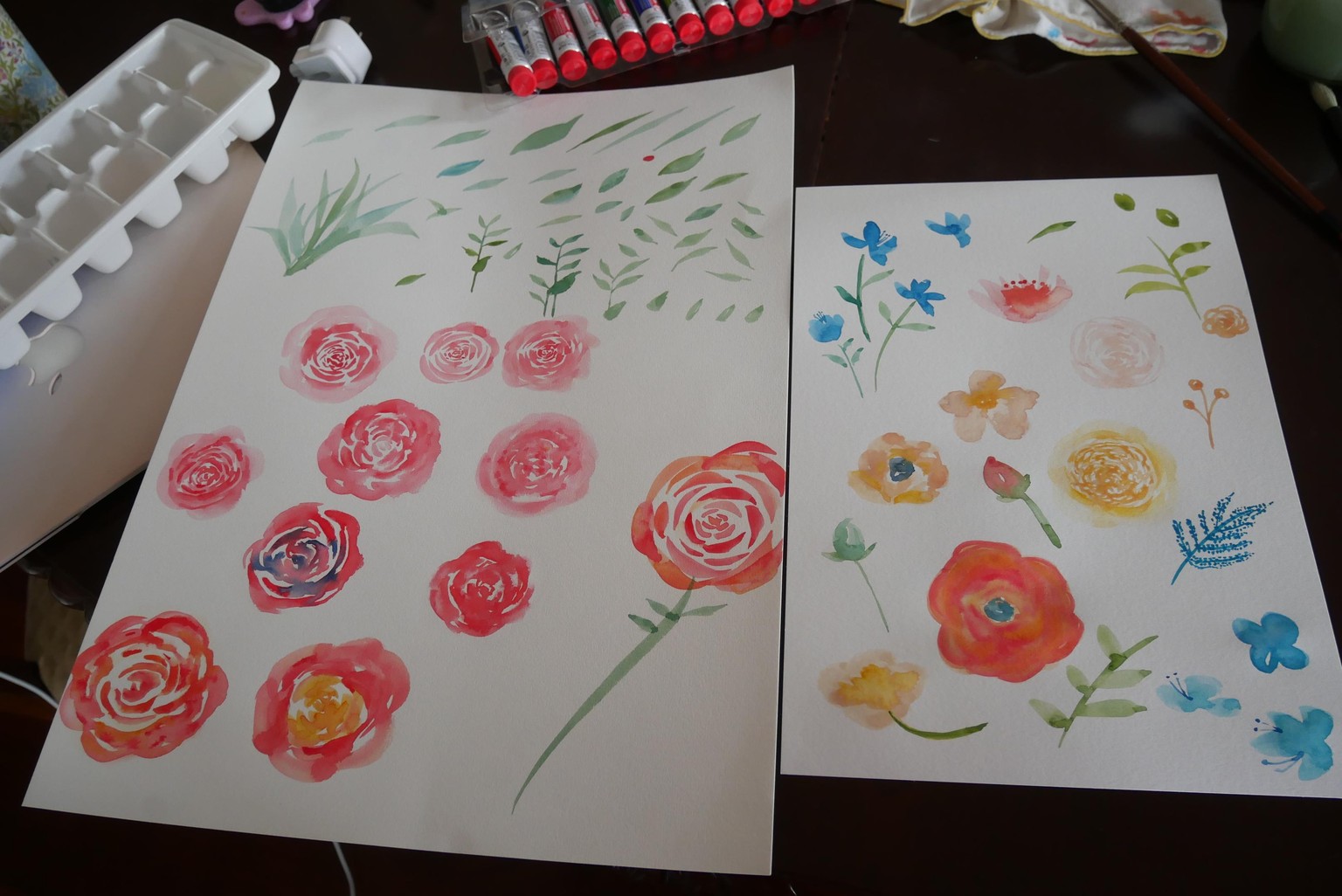 Rose bouquet - image 1 - student project