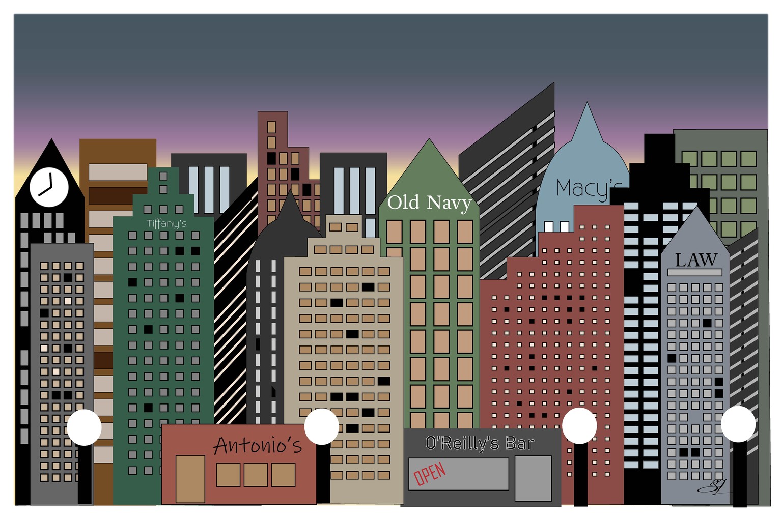 Morning and Night Scapes - image 1 - student project