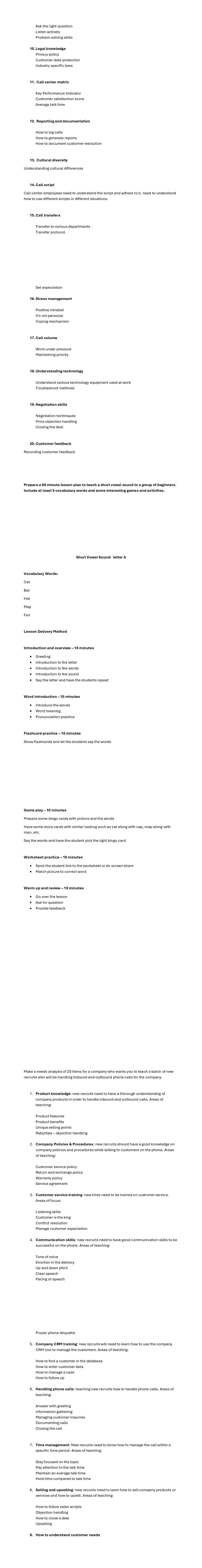 Teaching Young Learners and Business professionals TEFL Projects - image 1 - student project