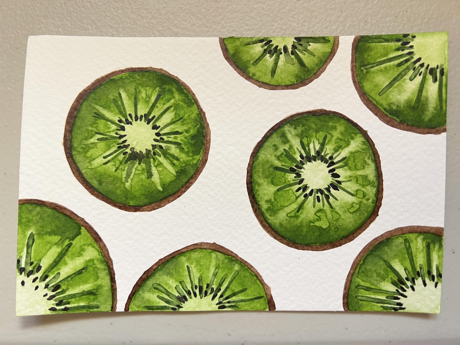 Watercolor Fruits - image 3 - student project