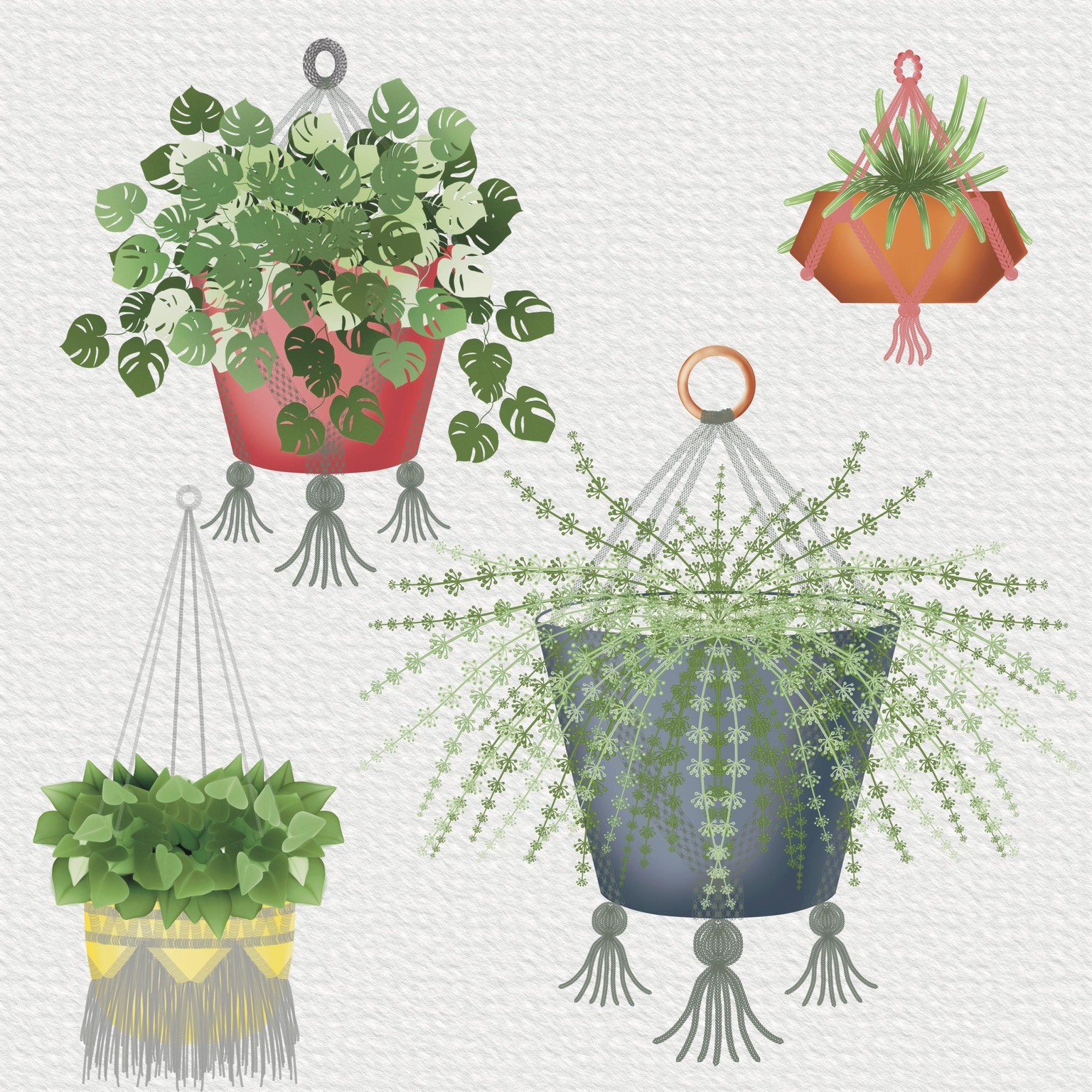 Macrame exercise - image 1 - student project