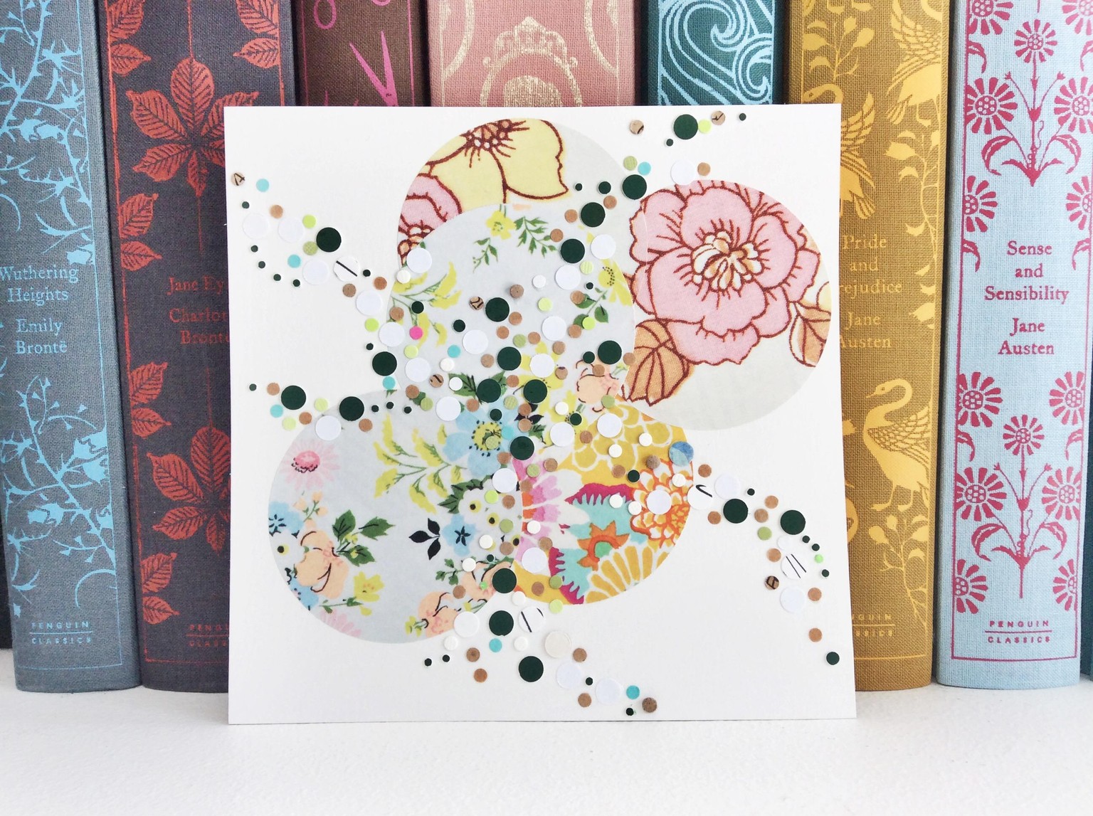 Floral Dot Collage - image 1 - student project