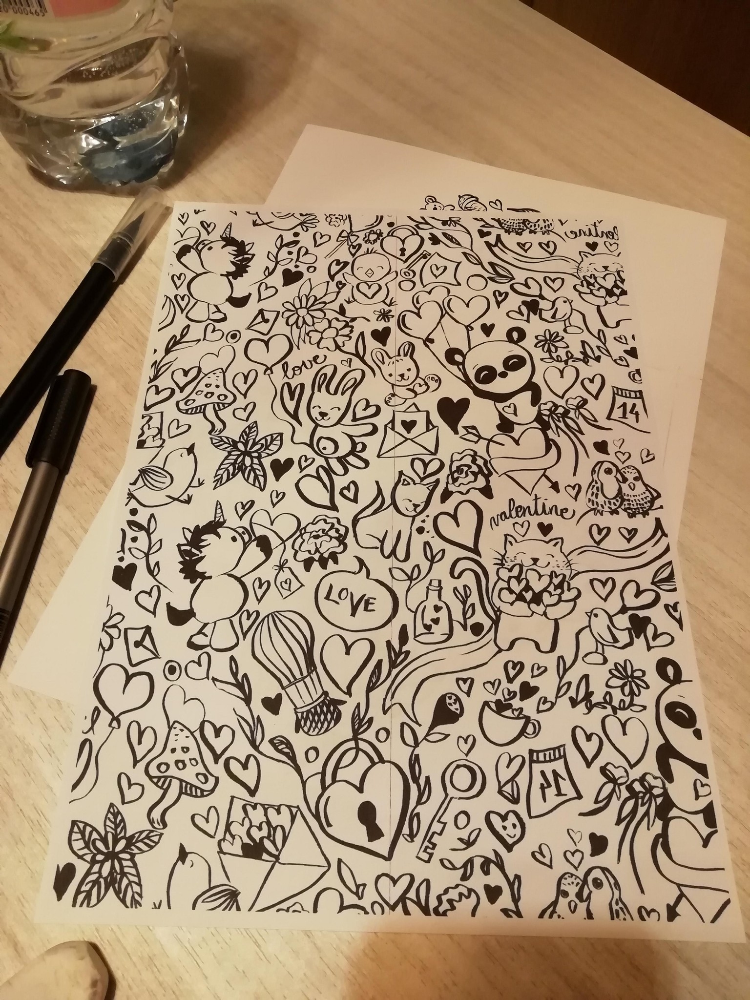 My Valentine's pattern - image 1 - student project