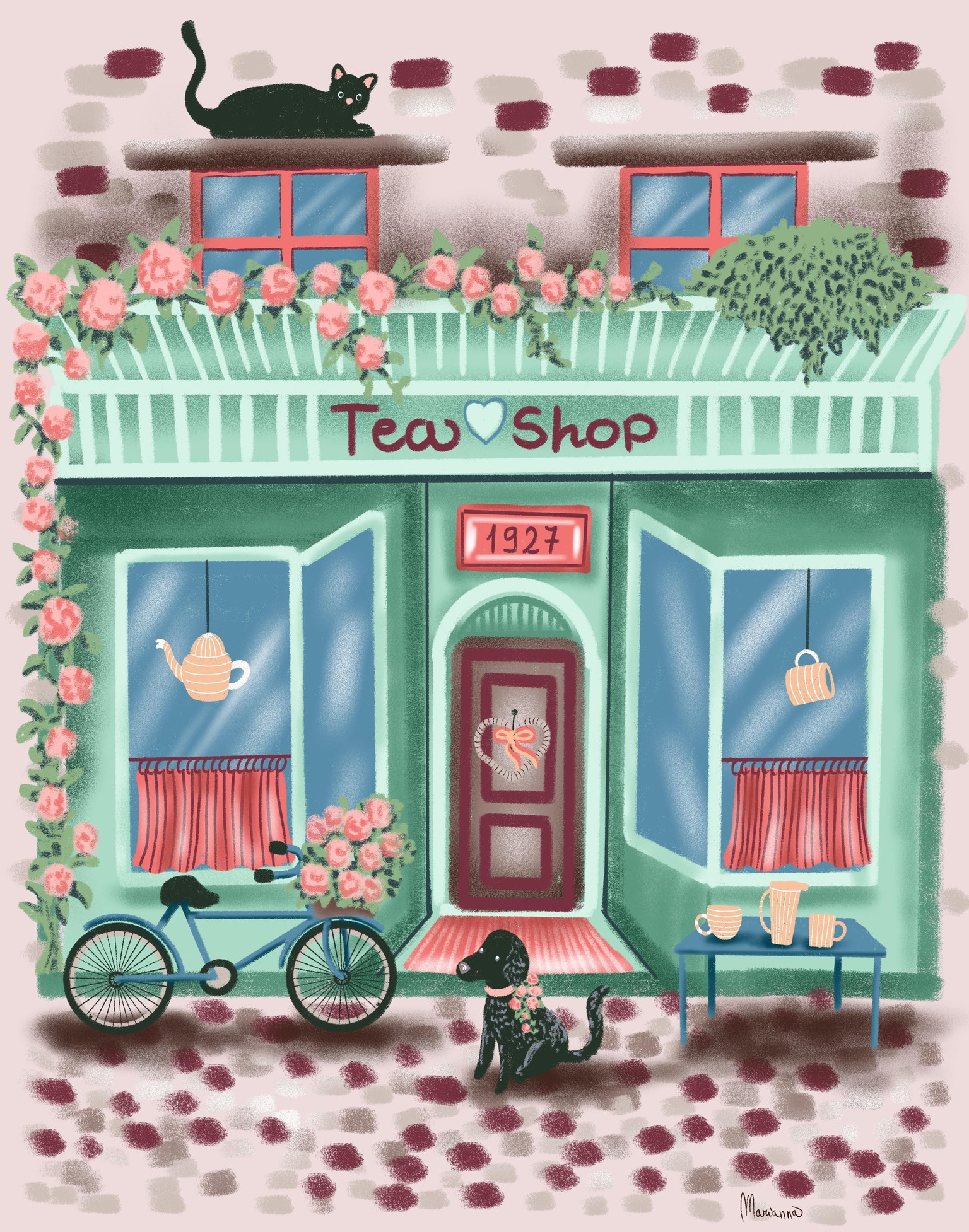 Tea shop - image 1 - student project