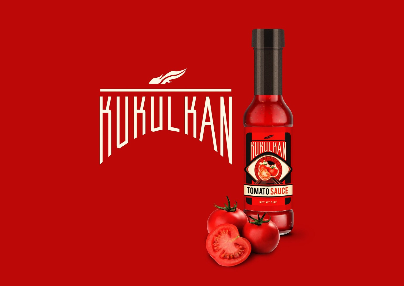 Hot Sauce Label Design - image 1 - student project