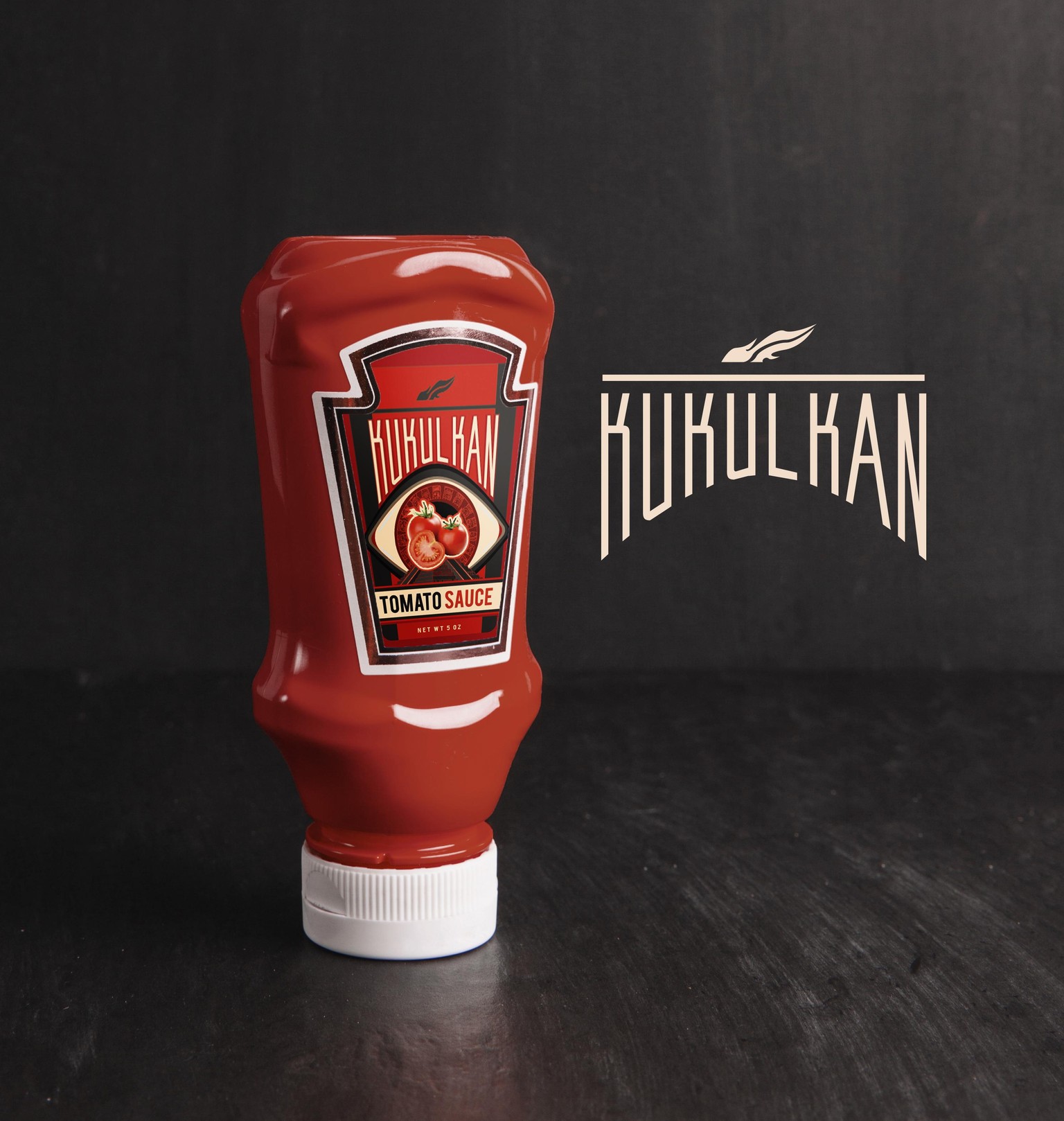 Hot Sauce Label Design - image 5 - student project