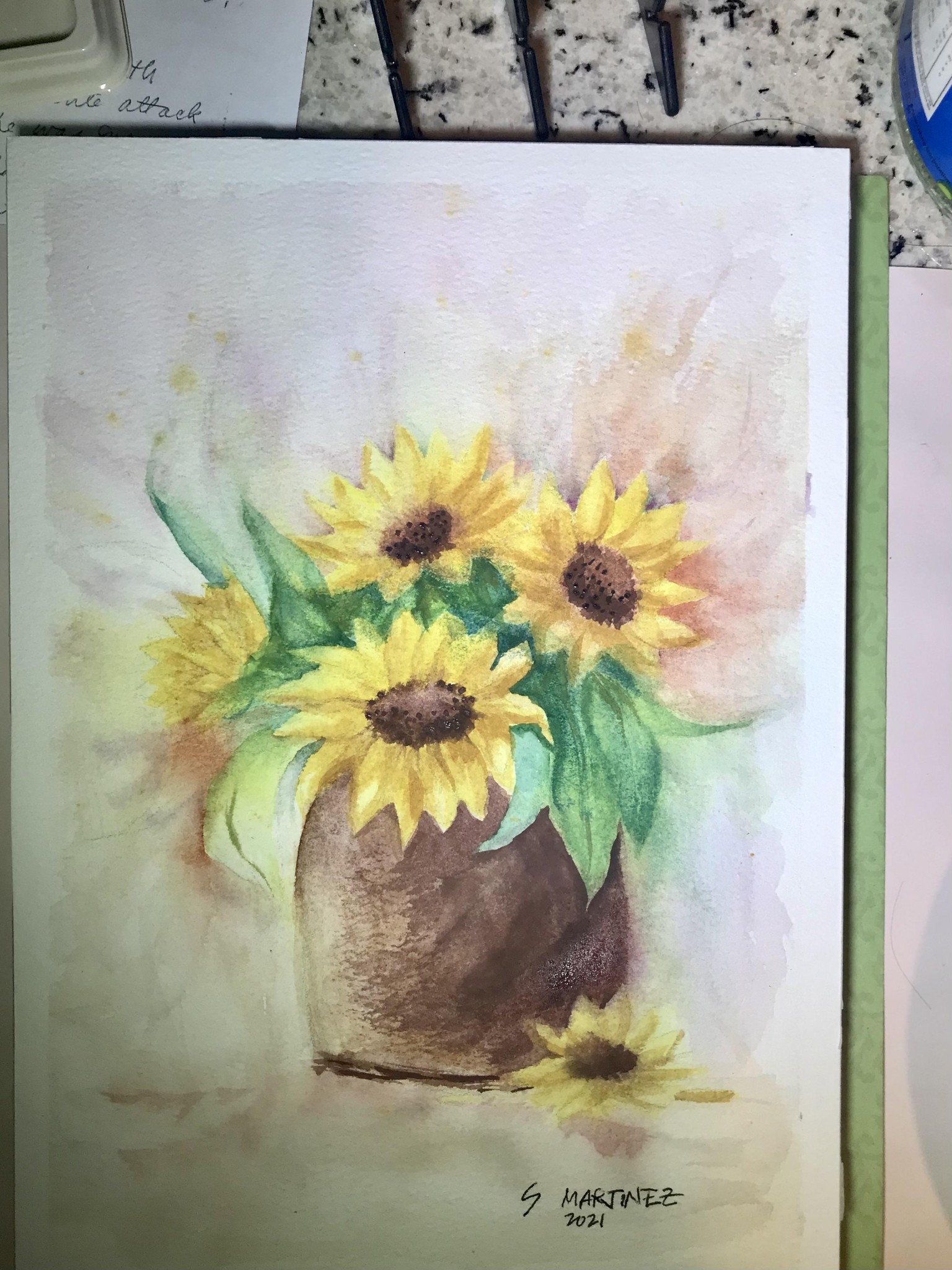 Sunflowers - image 1 - student project