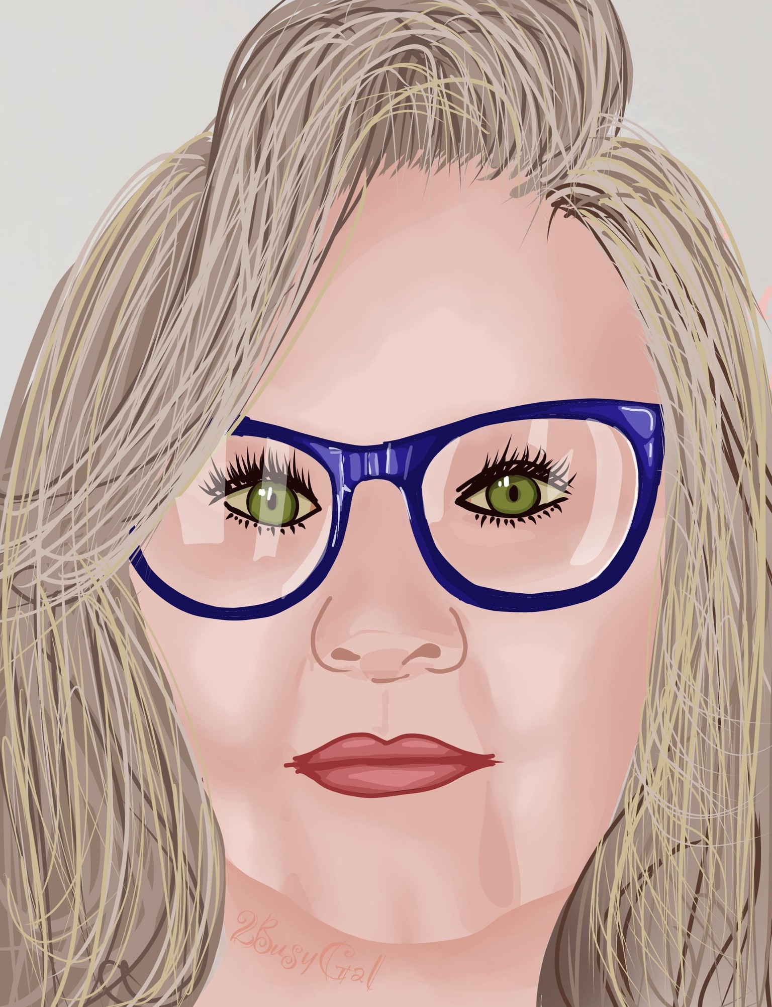 Vector Portrait by 2busygal - image 1 - student project