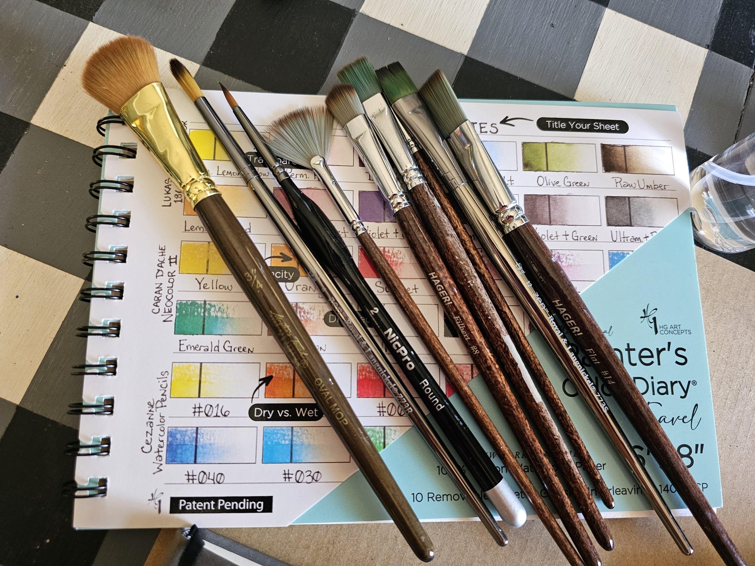 Gouache Setup - image 1 - student project
