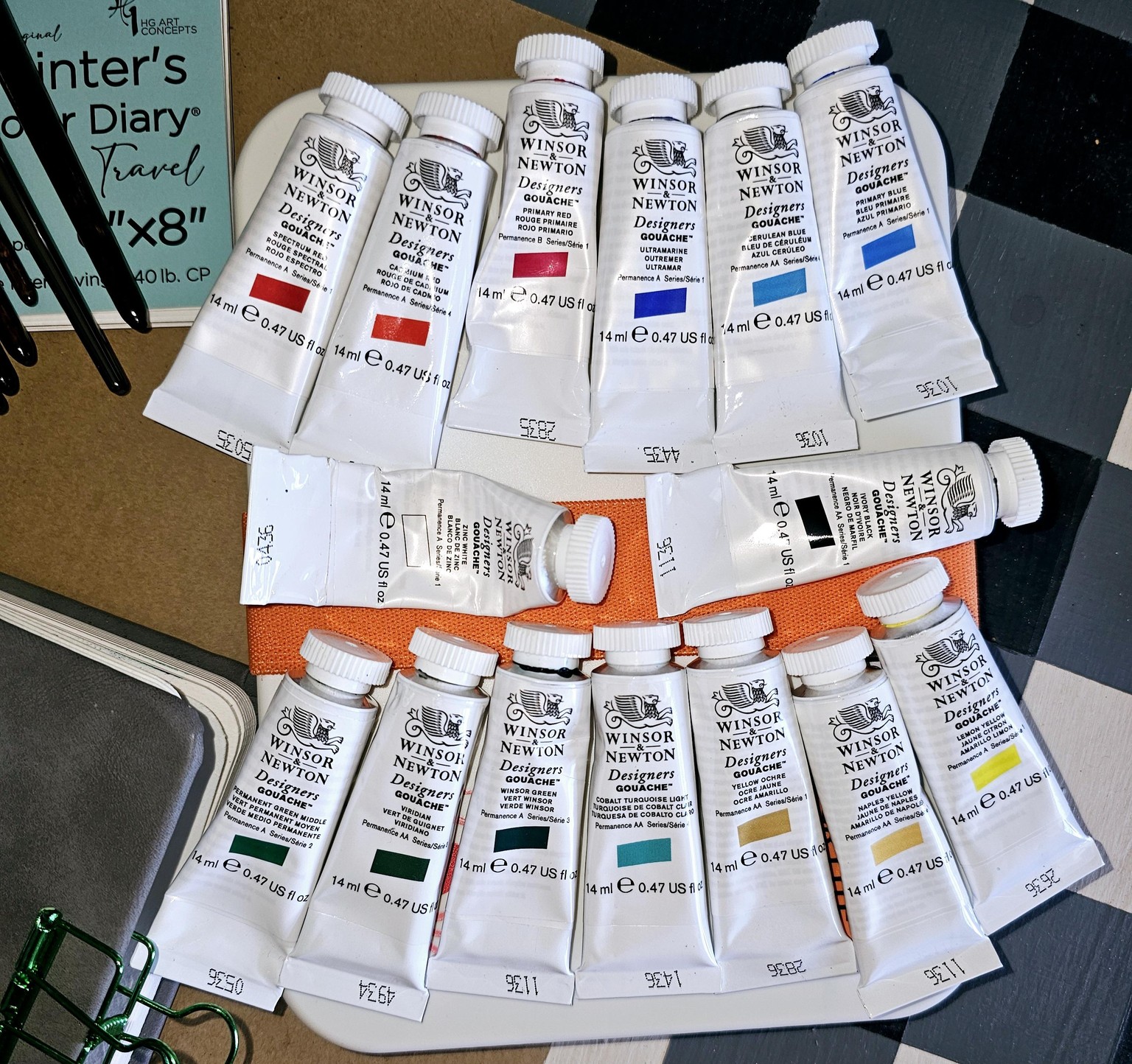 Gouache Setup - image 2 - student project